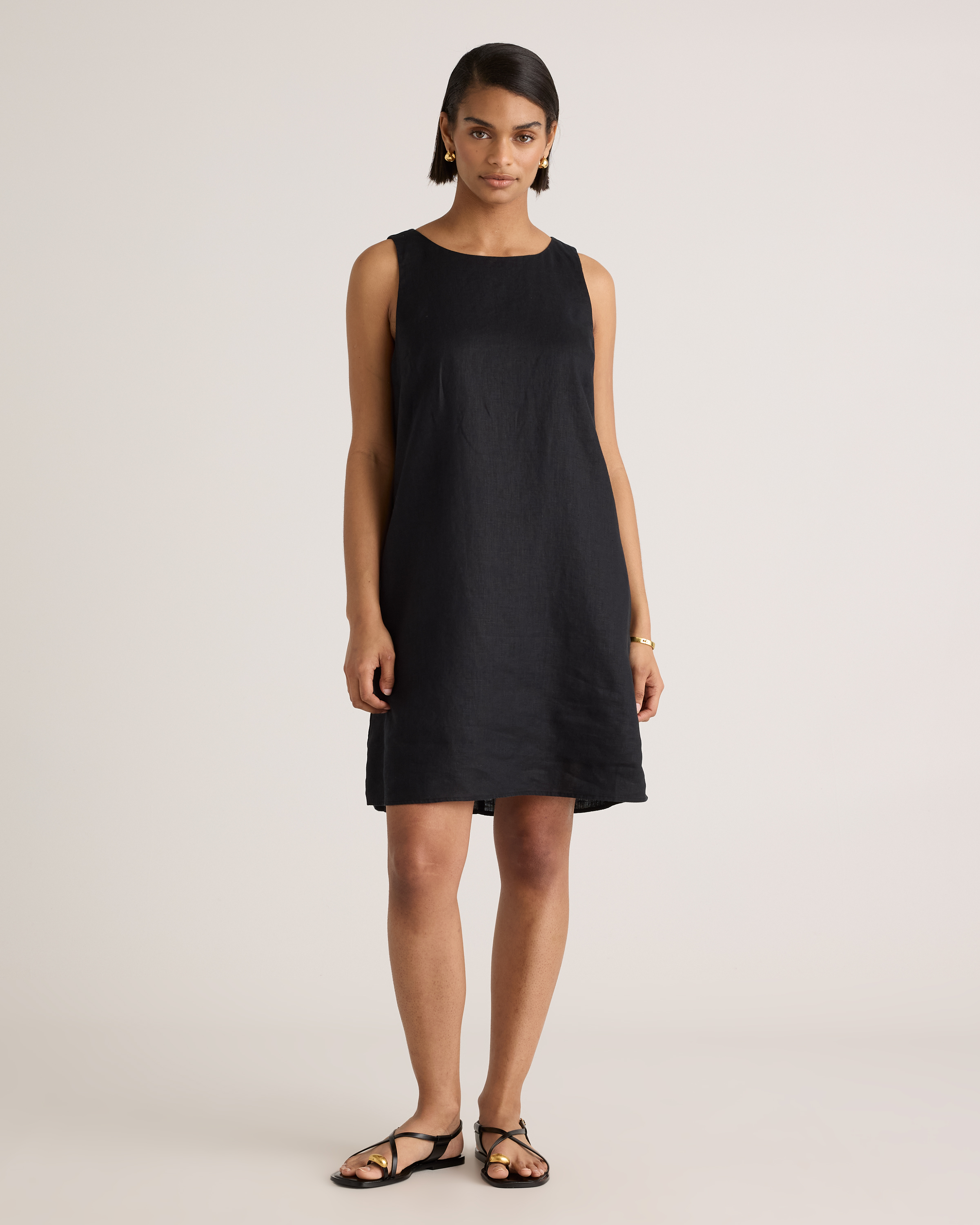 quince linen dresses Dress Camel Rhoan making it a go Quince Clothing Review (2025) |
