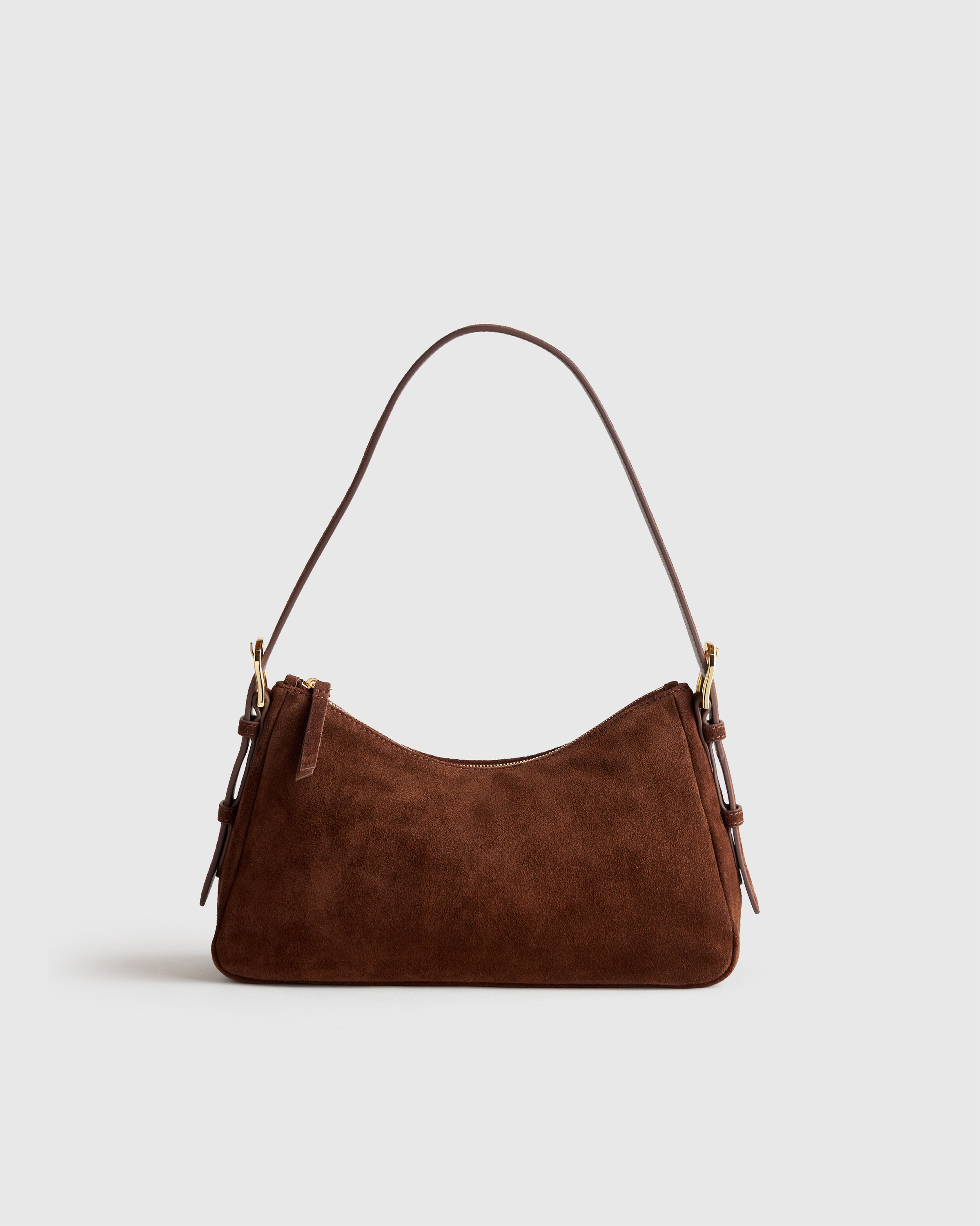 Italian Suede Small Shoulder Bag