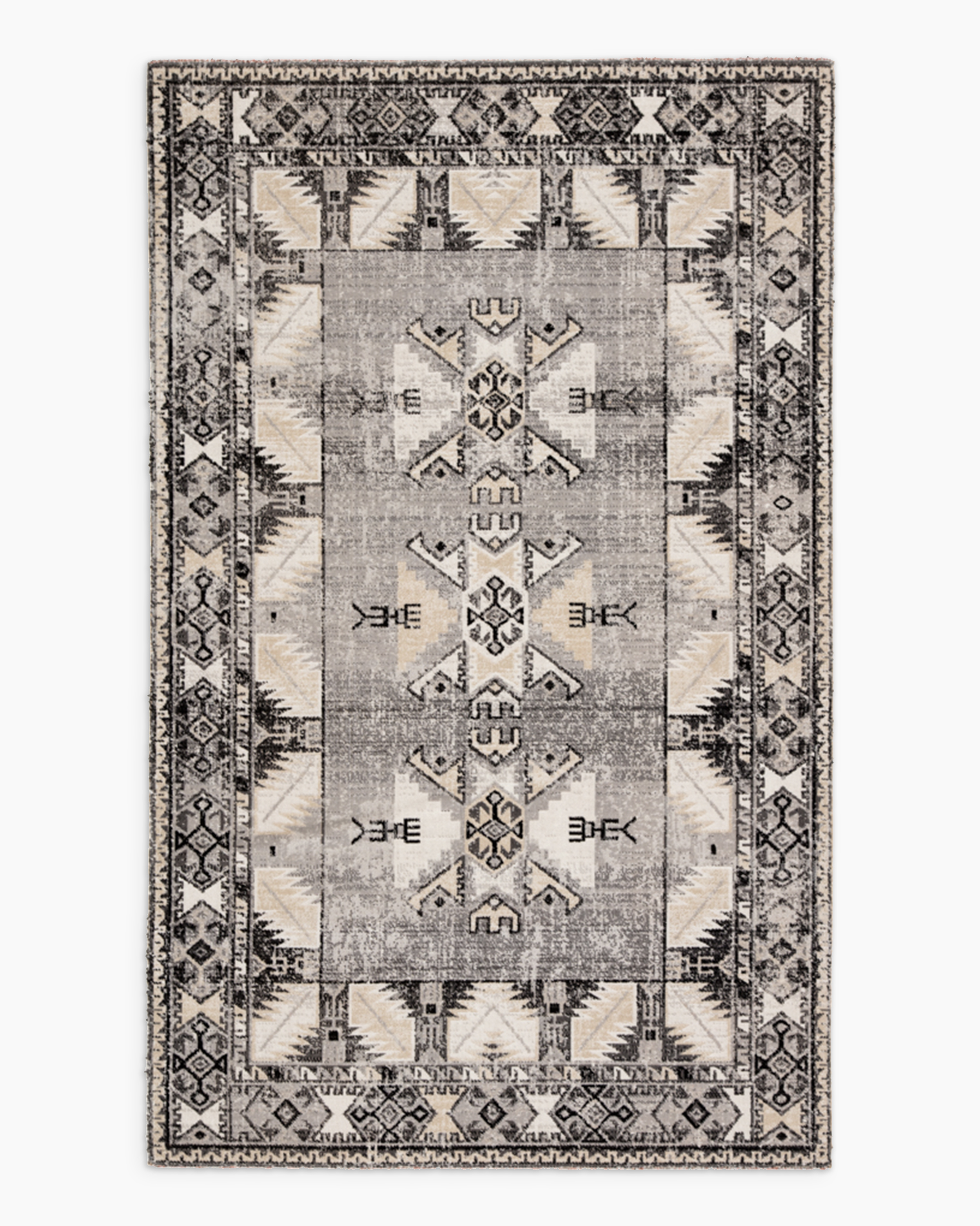 Quince Hunter Rug In Gray
