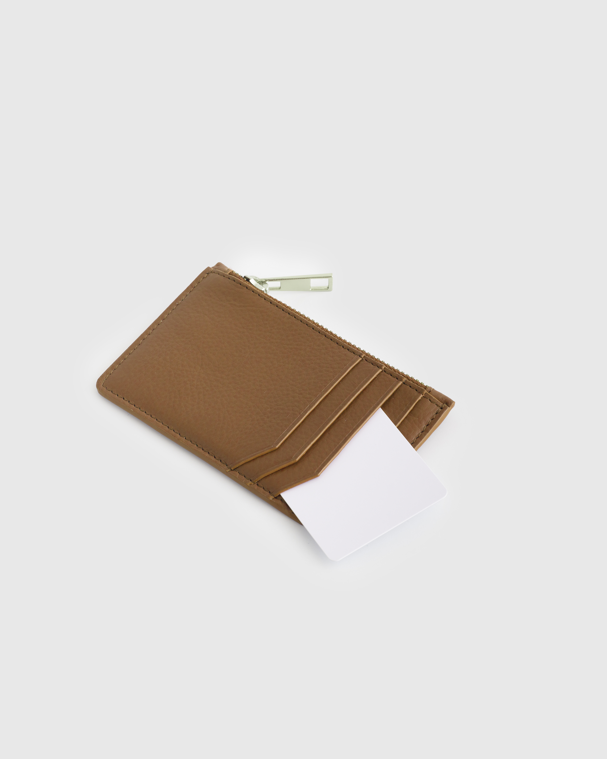 Large Zip Card Case - Moss