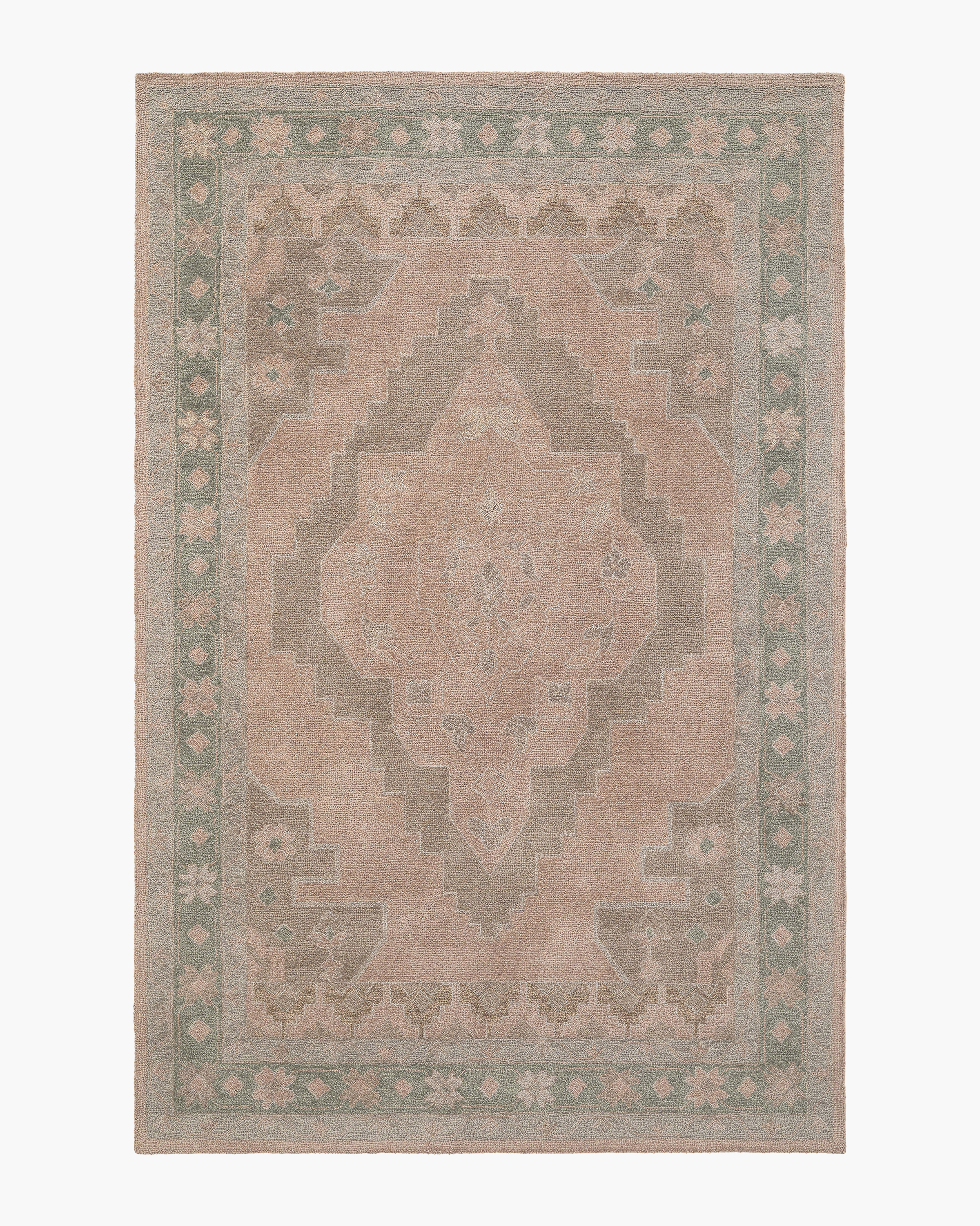 Ami Wool Rug - Soft Blush, 8'9" x 11'9"