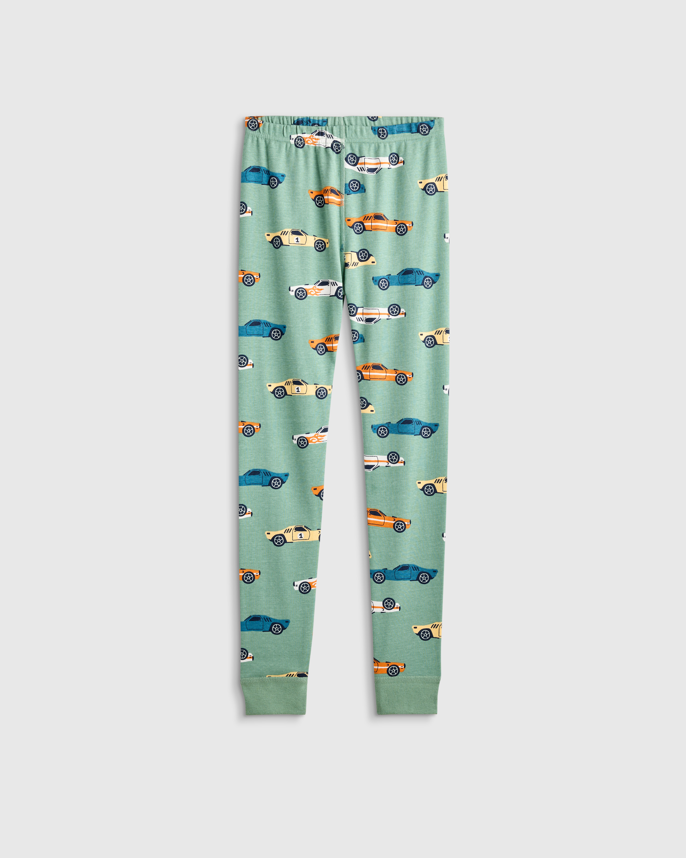 100% Organic Cotton Short Sleeve and Pant Pajama Set - thumbnail 6