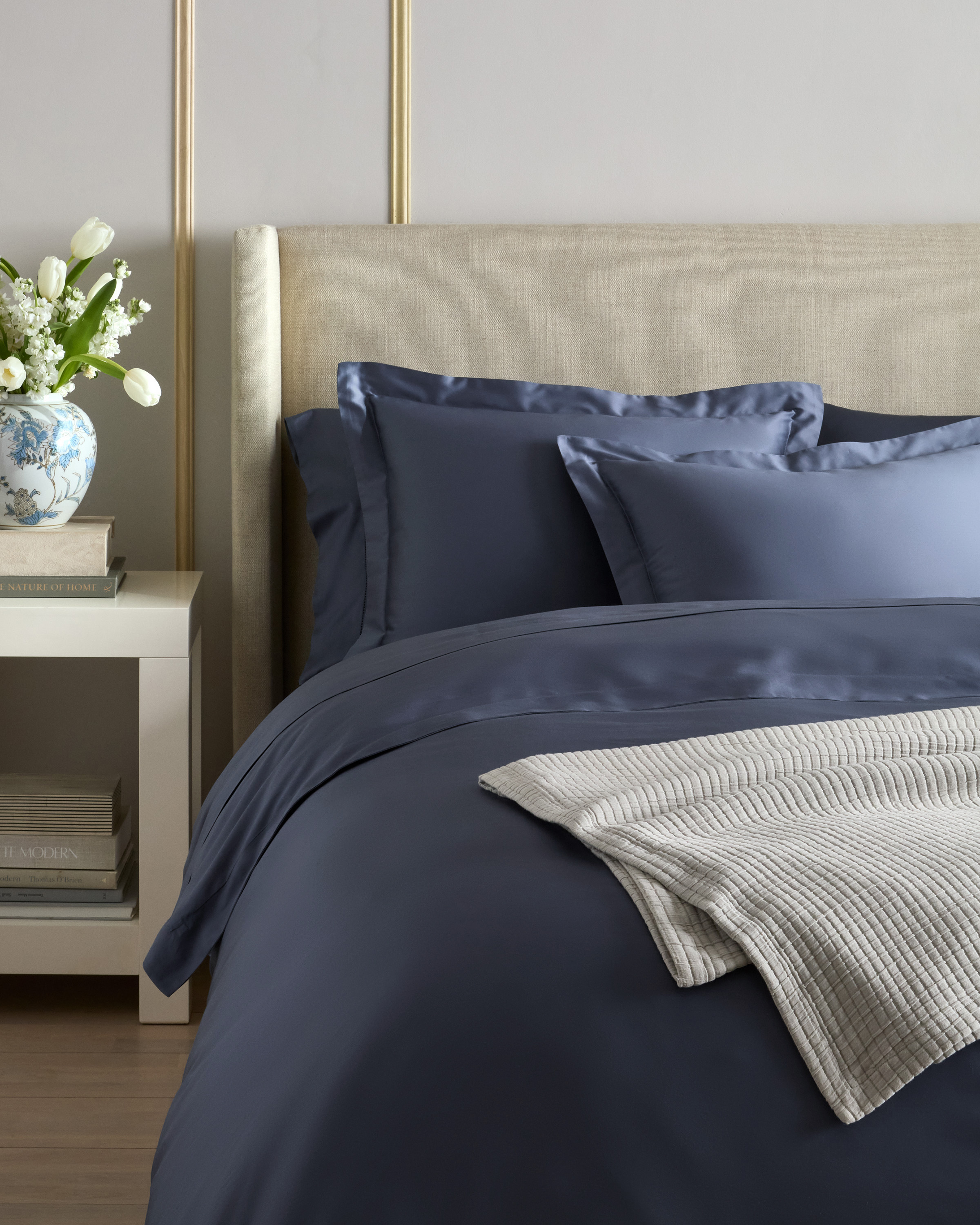 Signature Giza Cotton Sateen Euro Sham - thumbnail 2