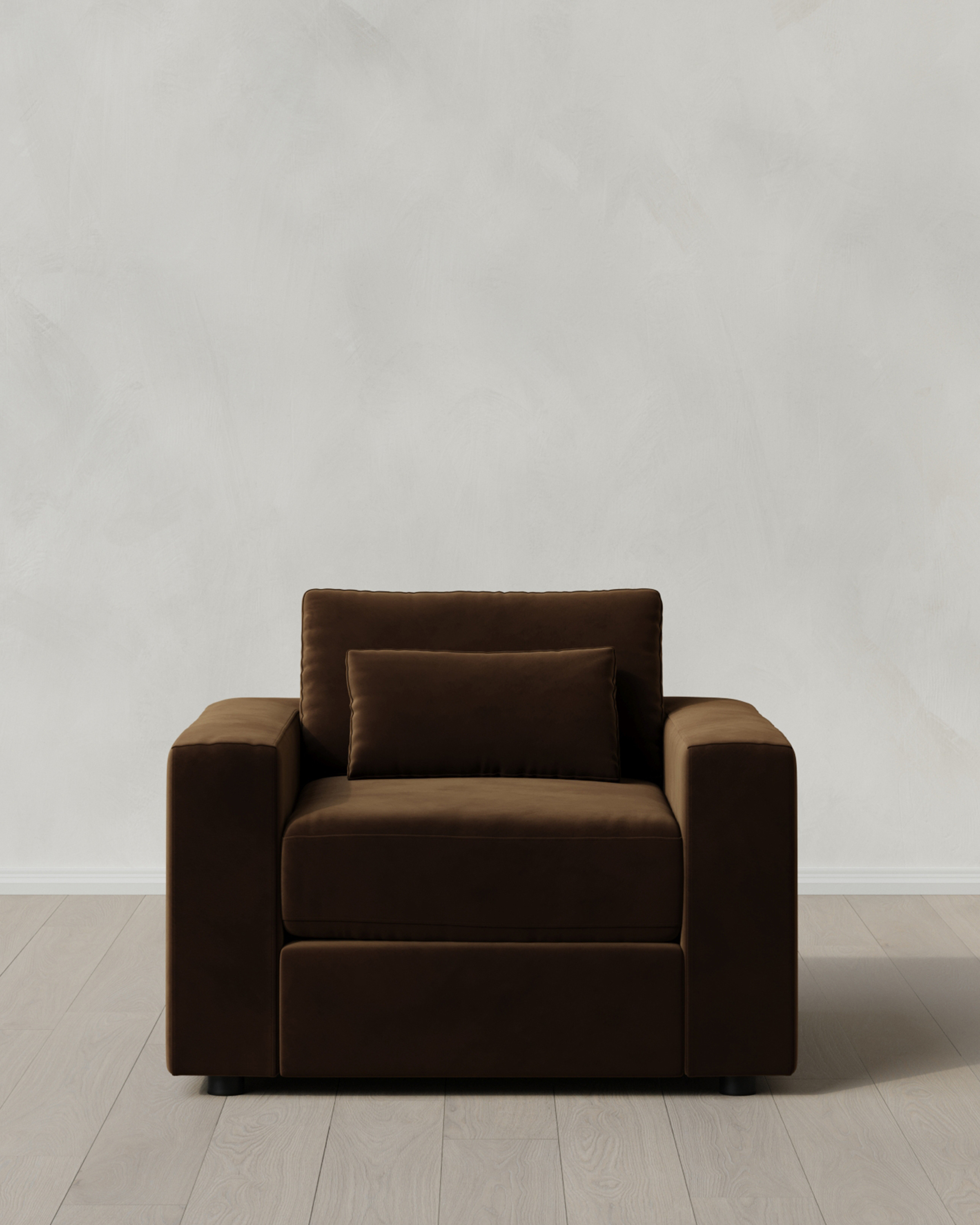 Ashford Deep Seat Chair and a Half in Performance Velvet