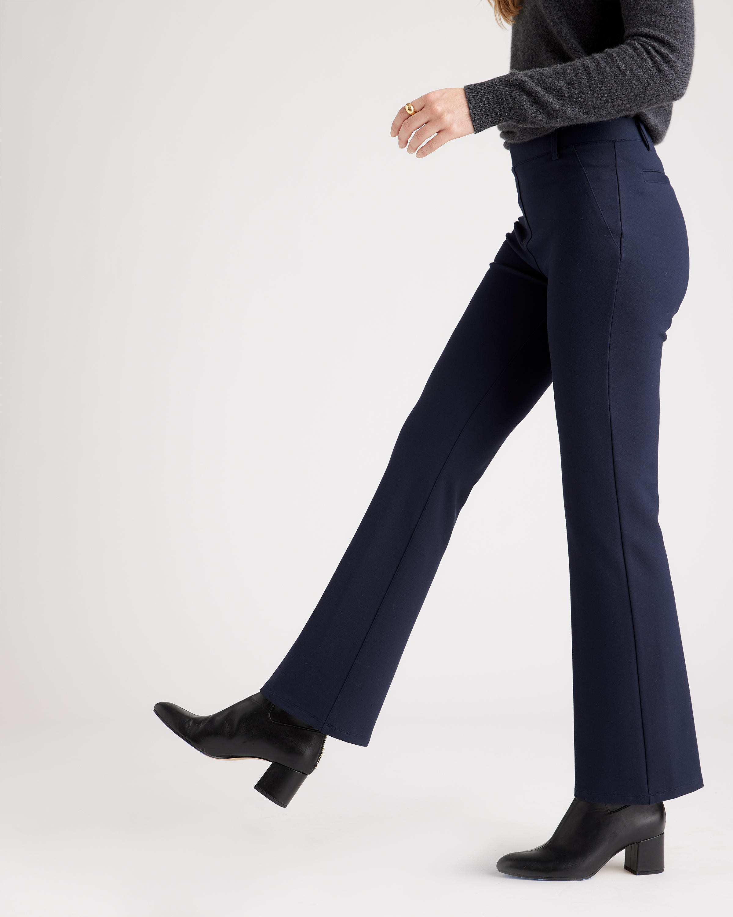 Ultra-Stretch Ponte Bootcut Pant - Regular