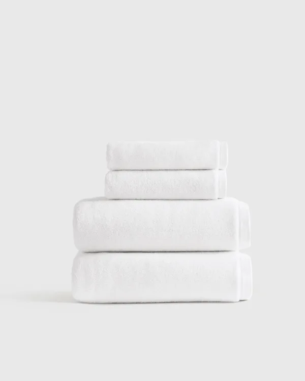 Plush Organic Turkish Cotton Bath Bundle (4 pieces)
