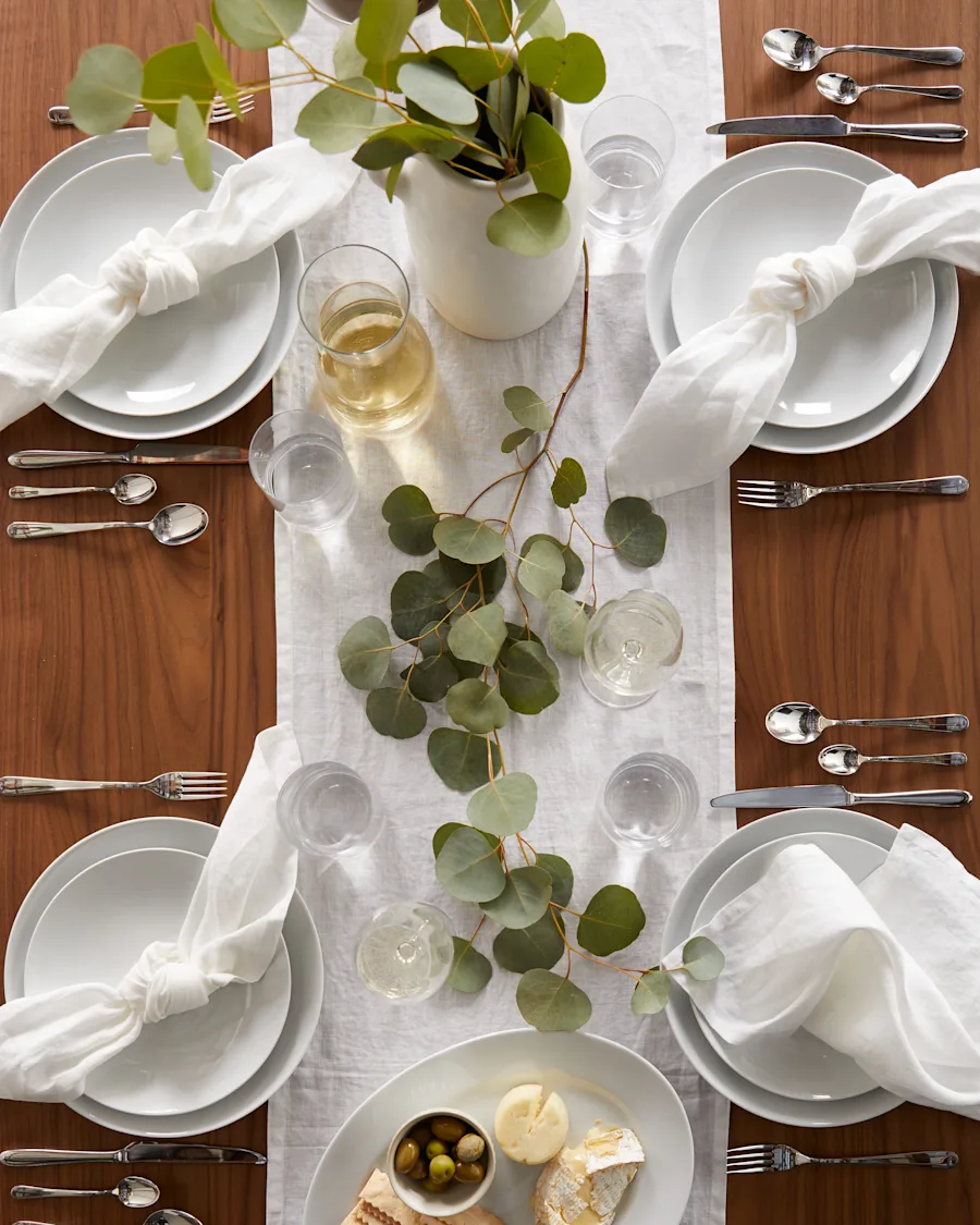 TableSetWhite 234