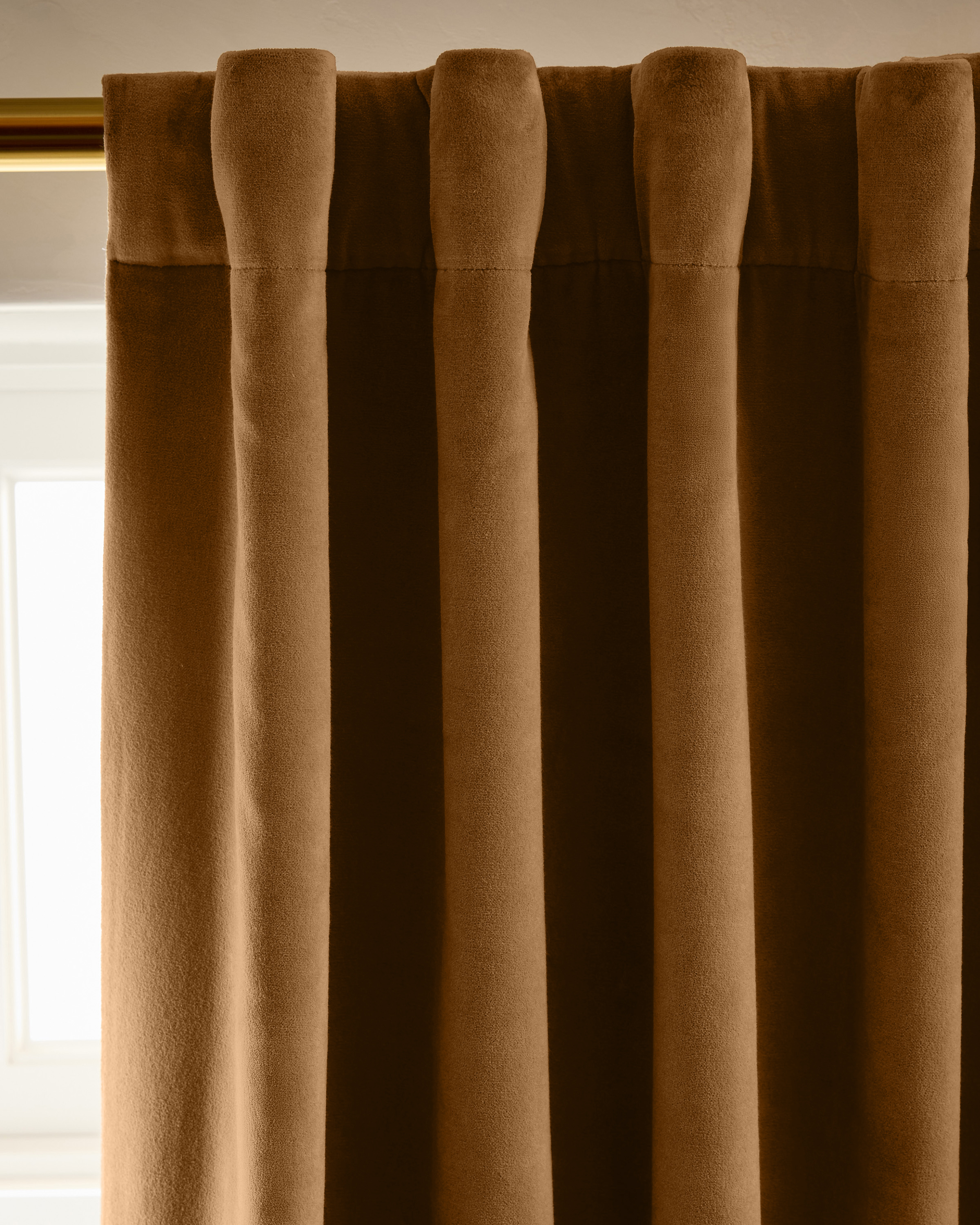 Cotton Velvet Room Darkening Curtain - thumbnail 10