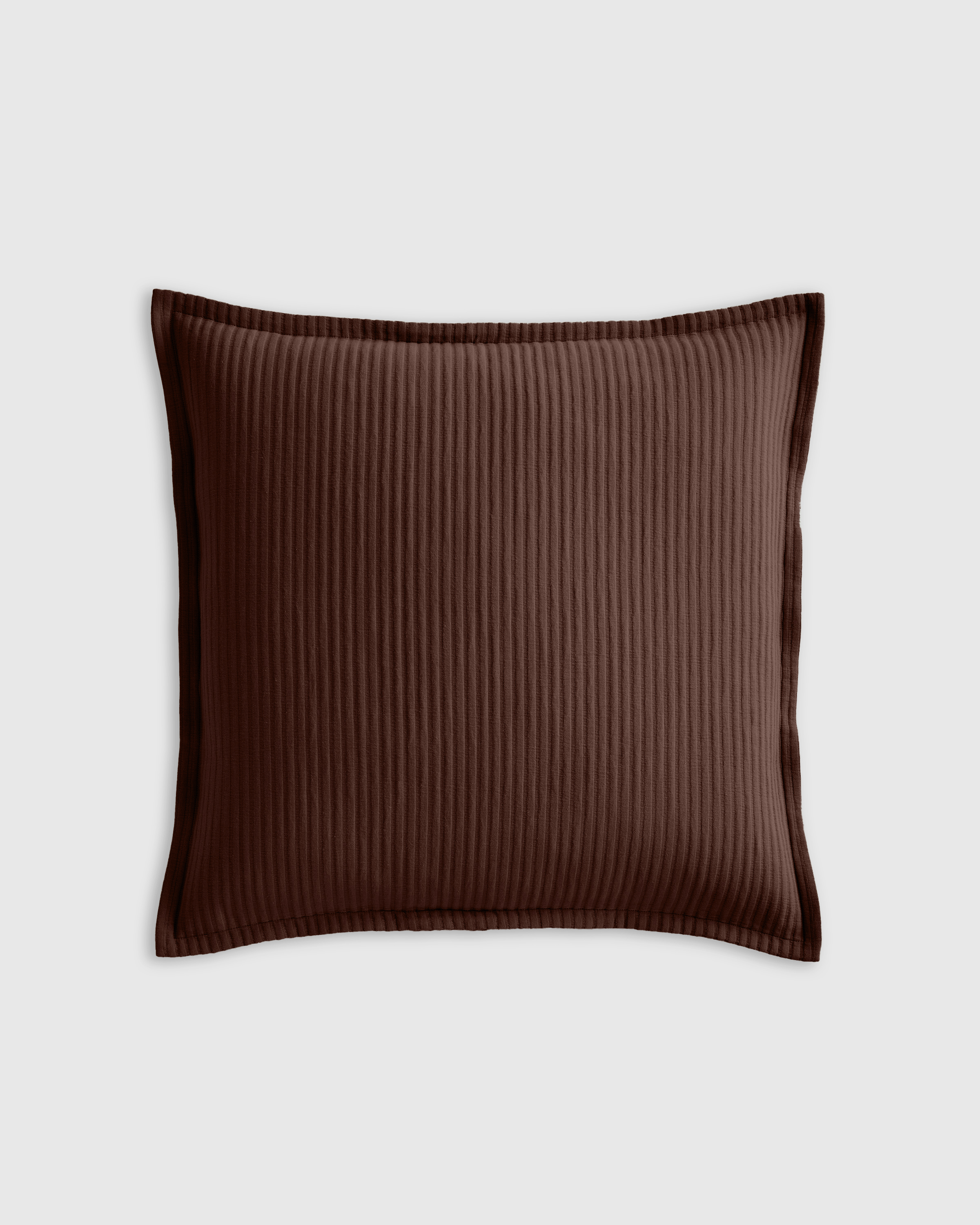 Organic Cotton Matelasse Euro Sham