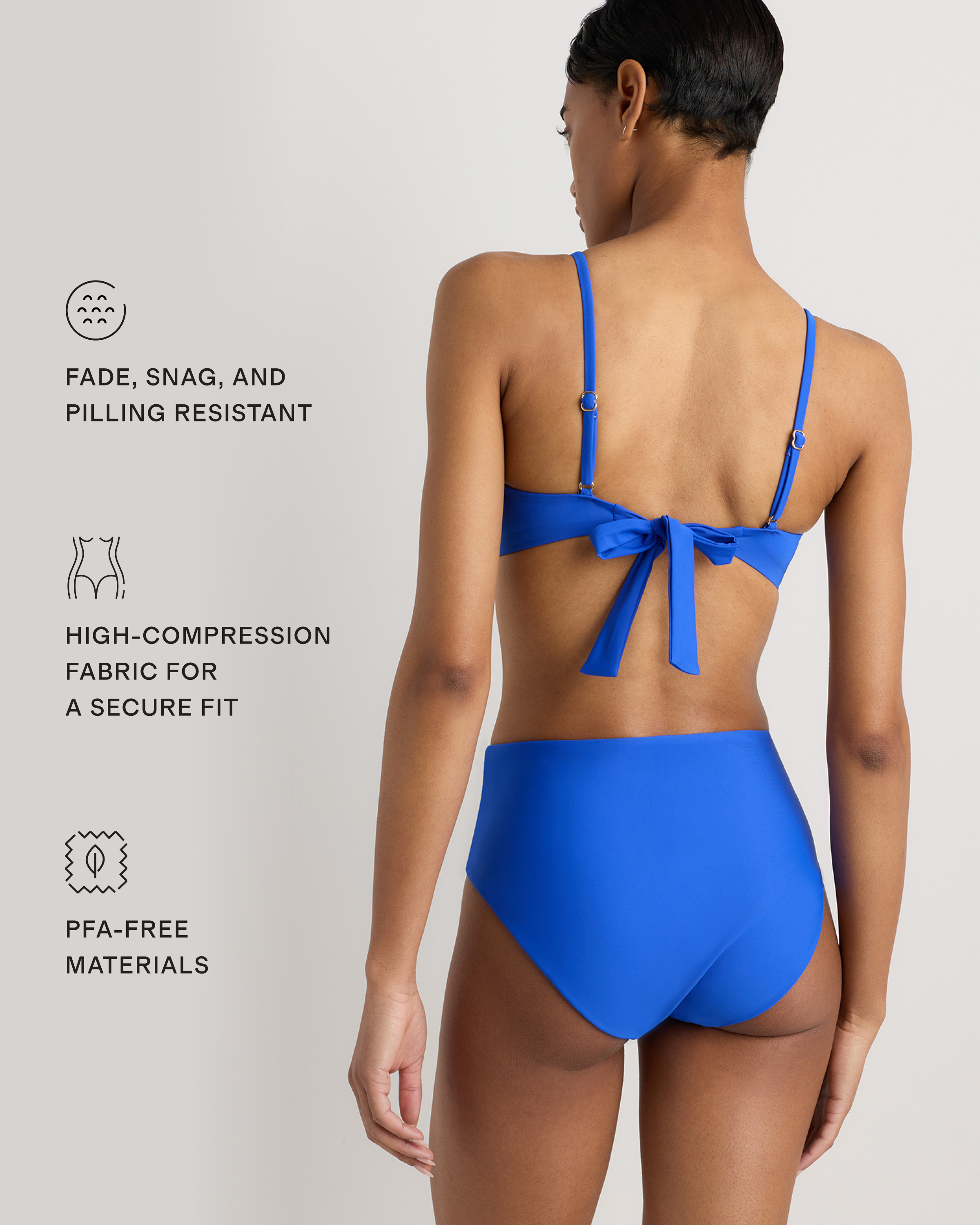Italian High Rise Bikini Bottom - thumbnail 4