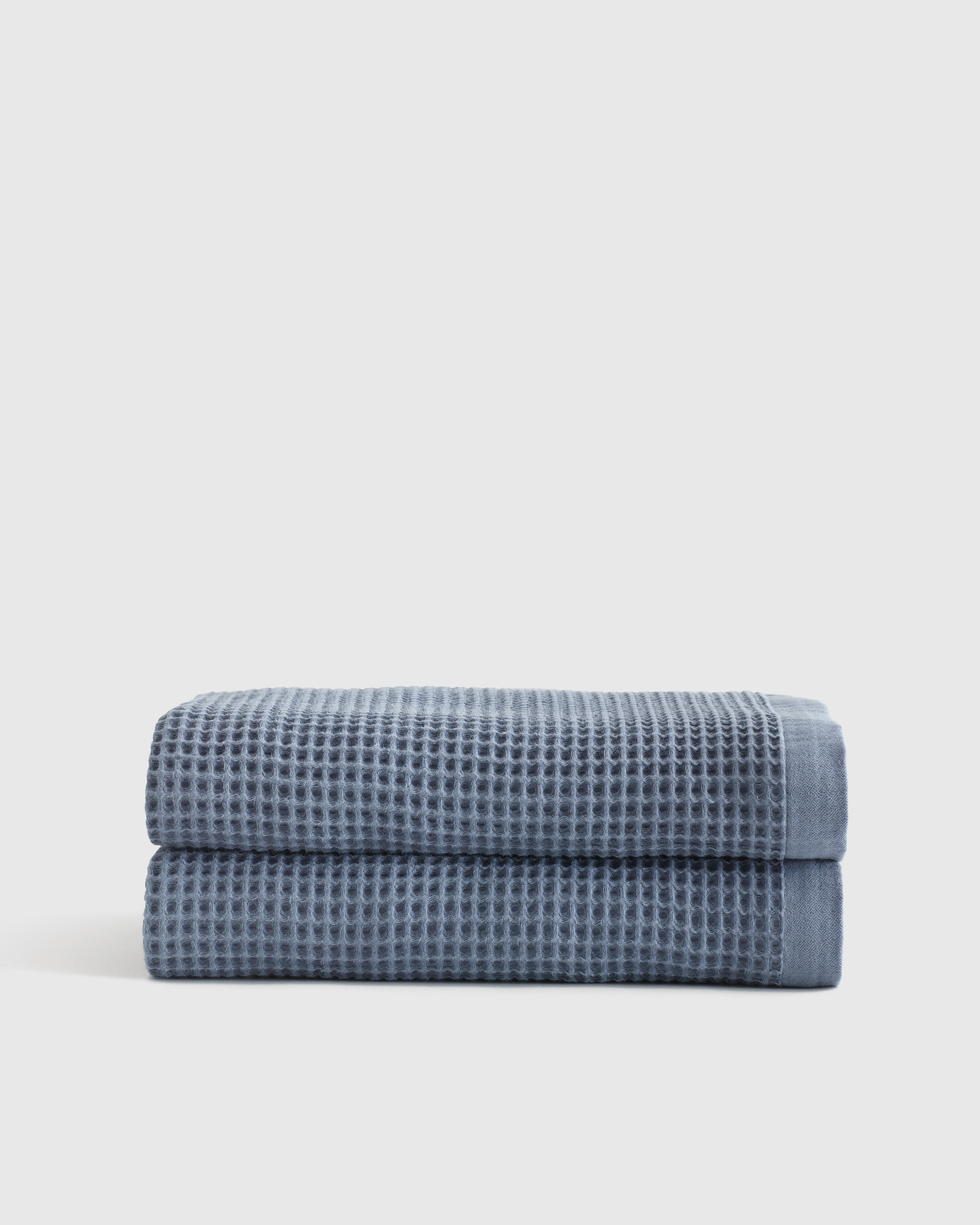 Organic Turkish Waffle Bath Sheets (Set of 2) in Terracotta