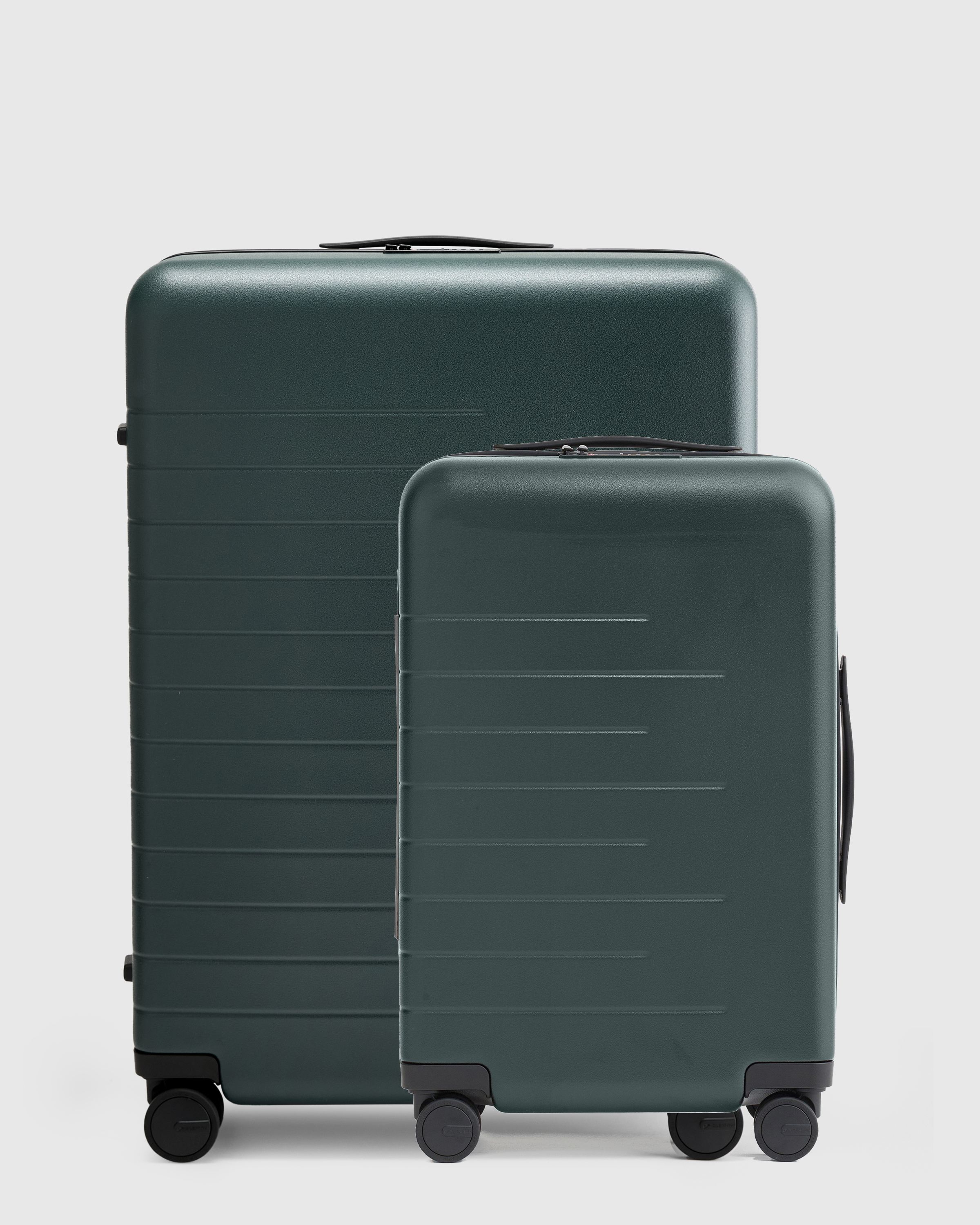 QUINCE Expandable Small Carry-On & Large Check-In - Dark Green