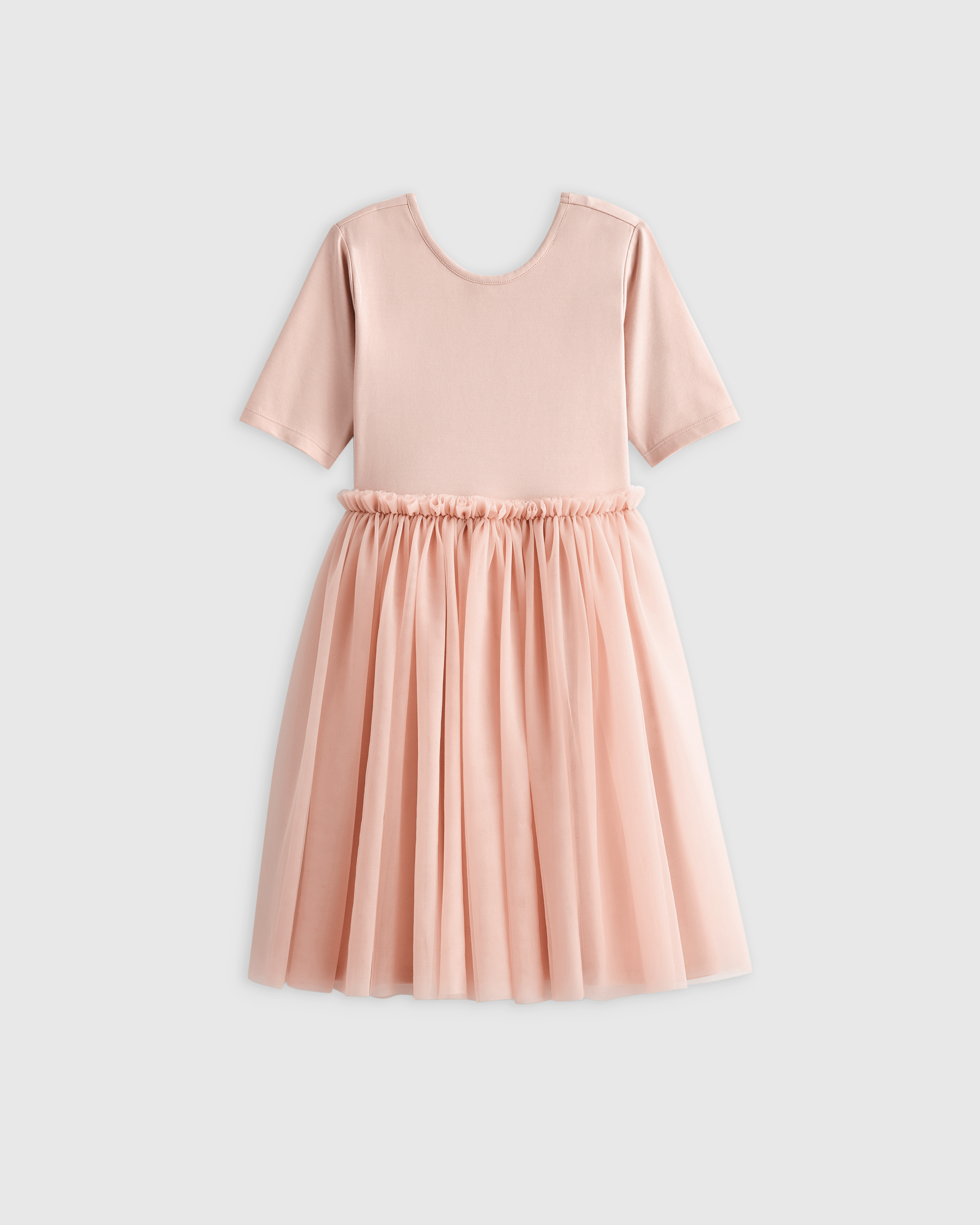 modest cotton dress with sleeves Ode in Cloud SIZE:M/L Runs true to size colourGroup_Blue Free Assembly Women's and