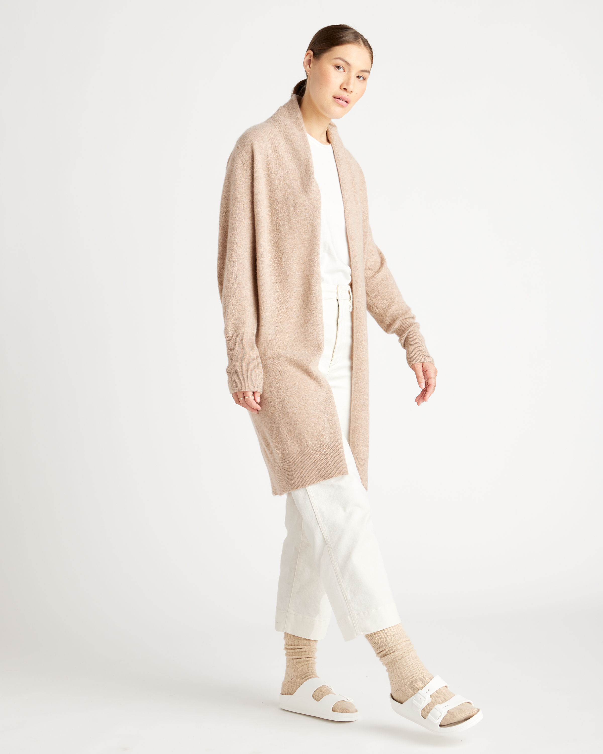 cashmere sweater duster