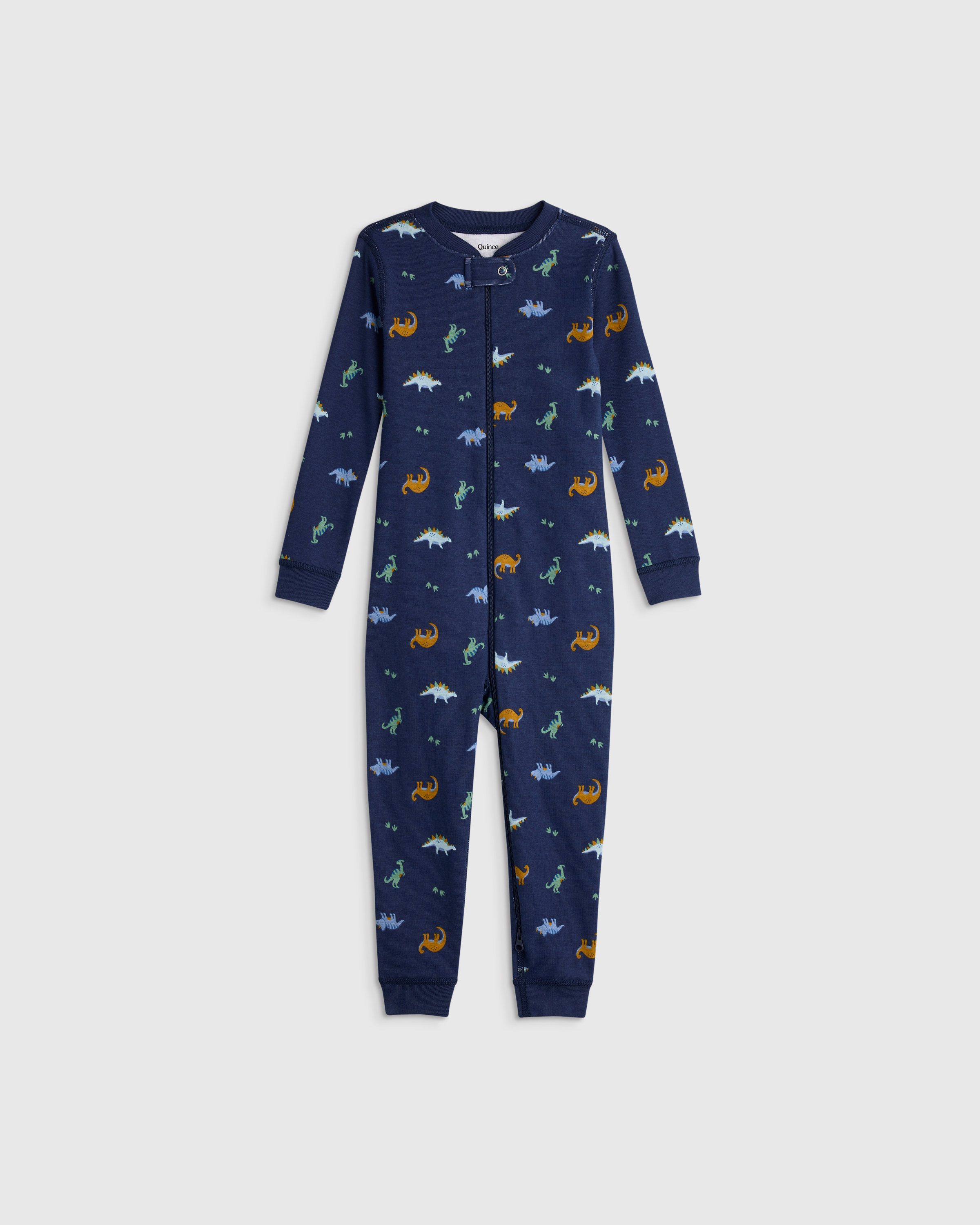 100% Organic Cotton One Piece Pajama - Toddler