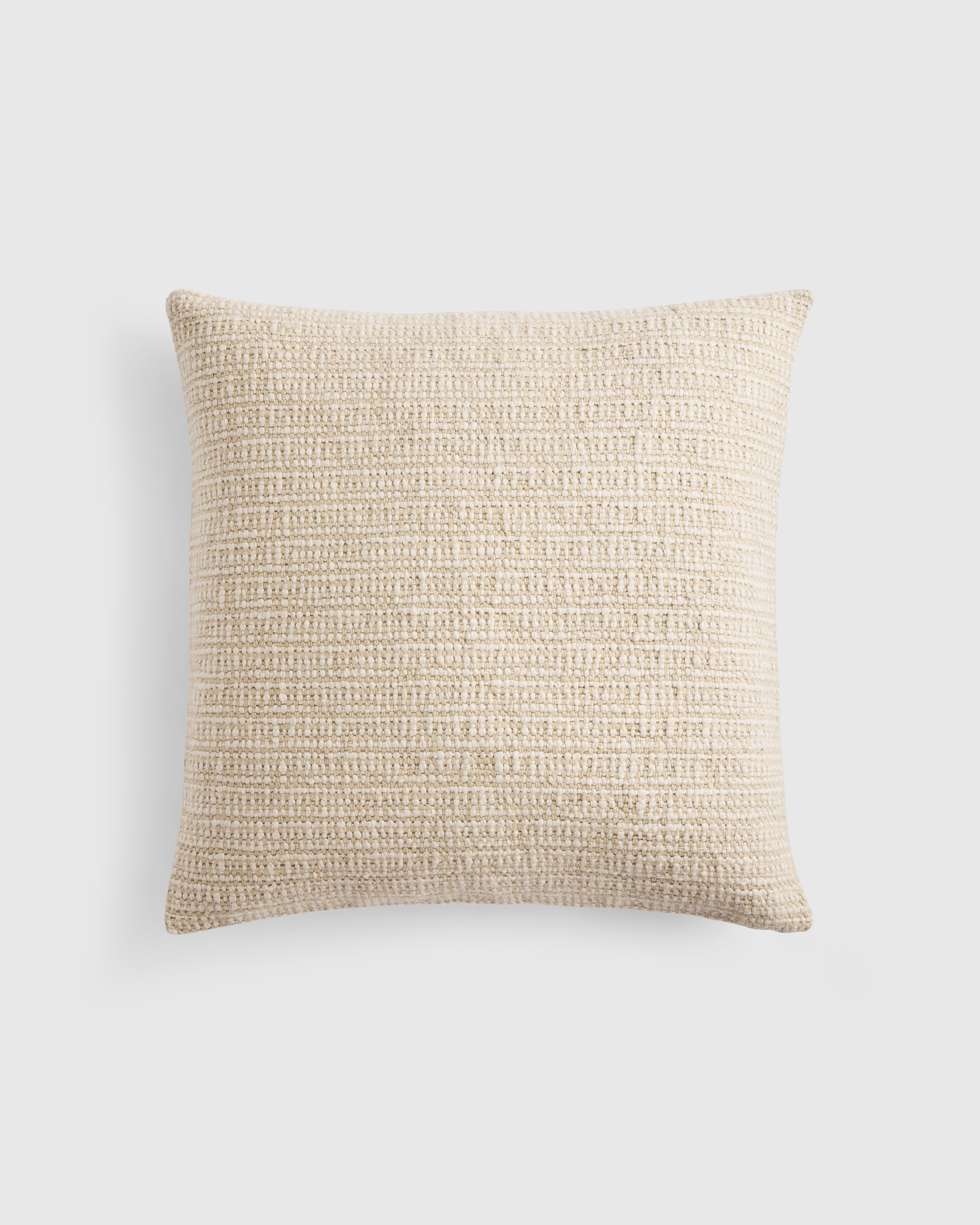 Wool Linen Textured Pillow Cover 