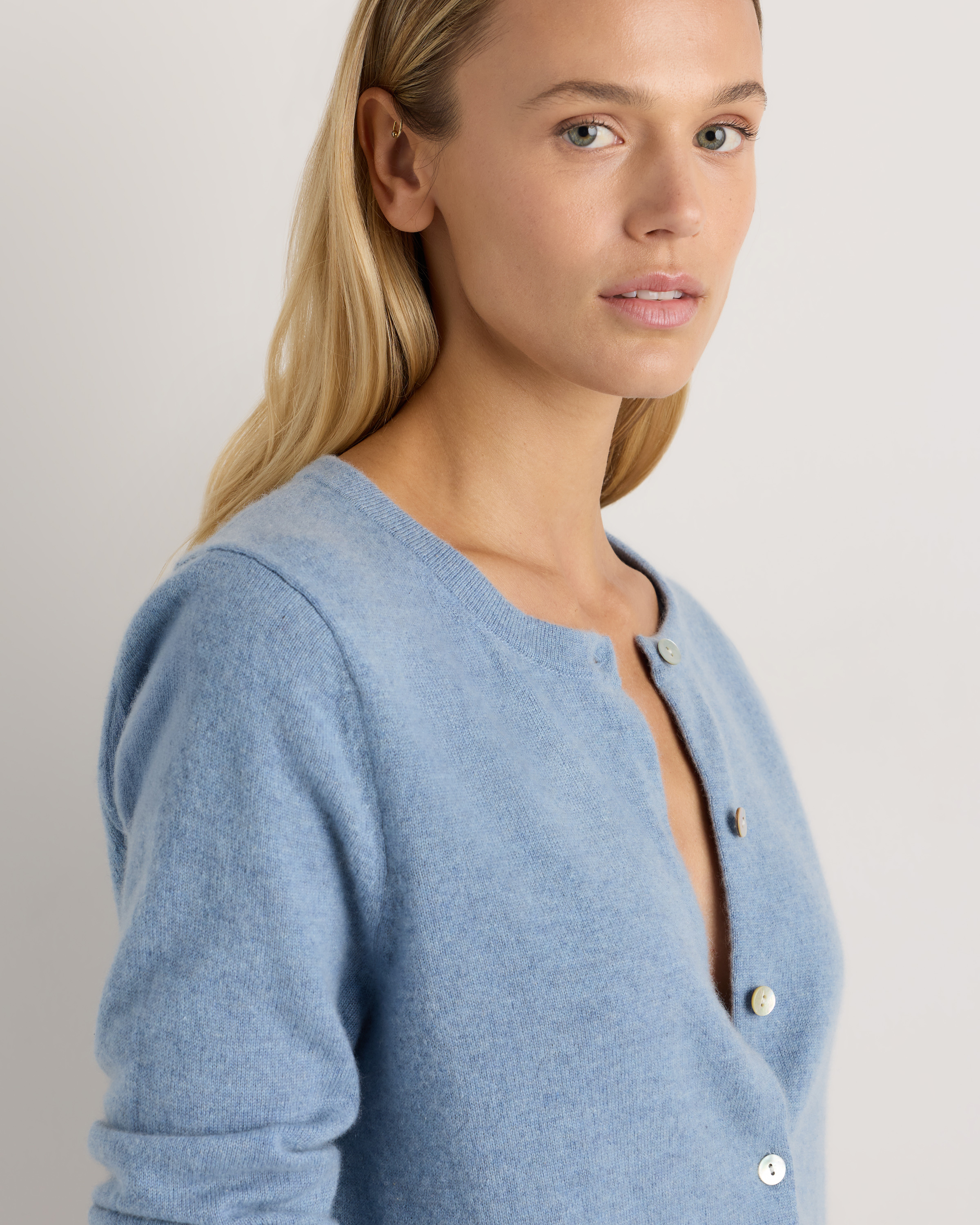 mMongolian Cashmere Cardigan Sweater 3