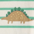 Dino Green Stripe