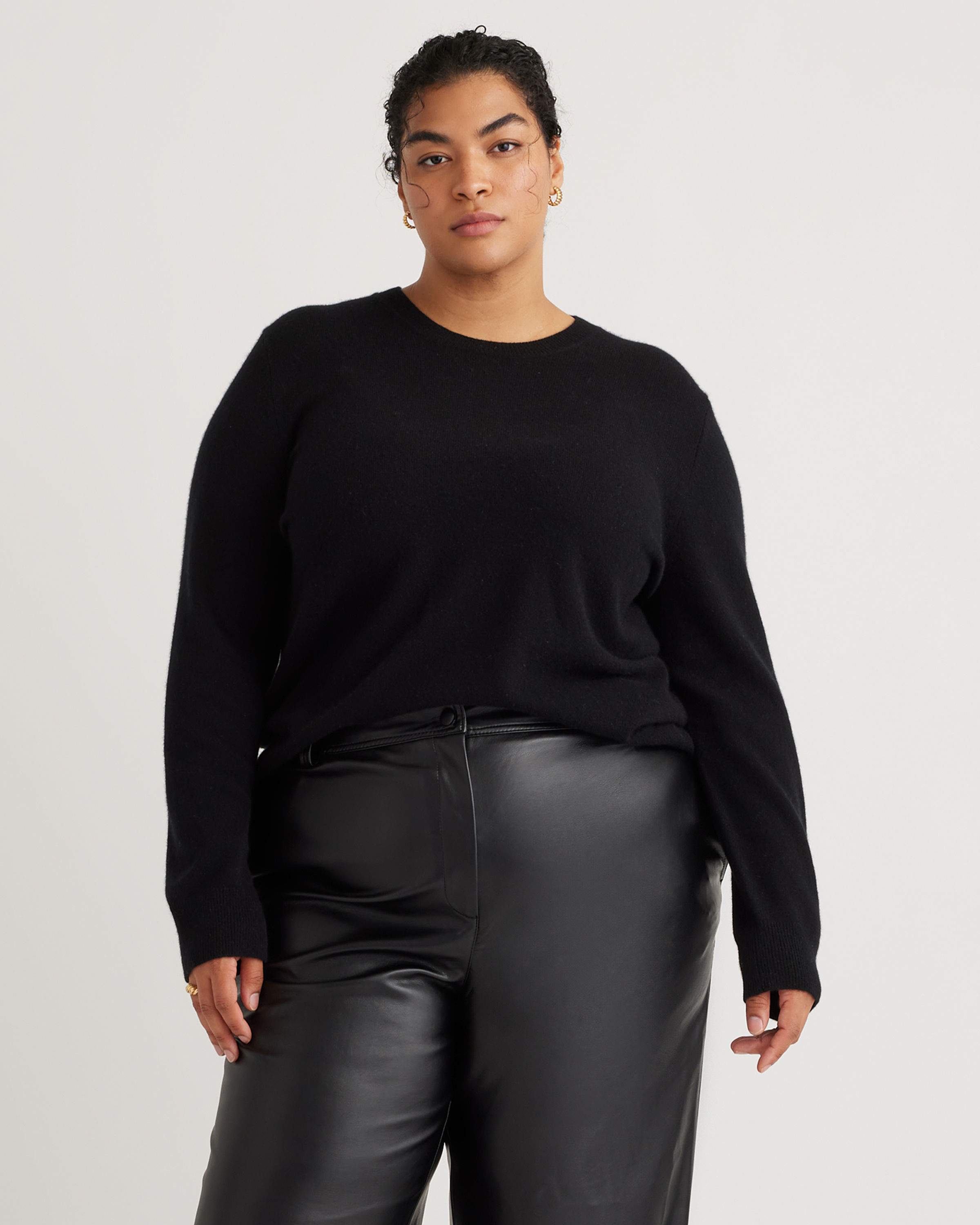 Mongolian Cashmere Crewneck Sweater