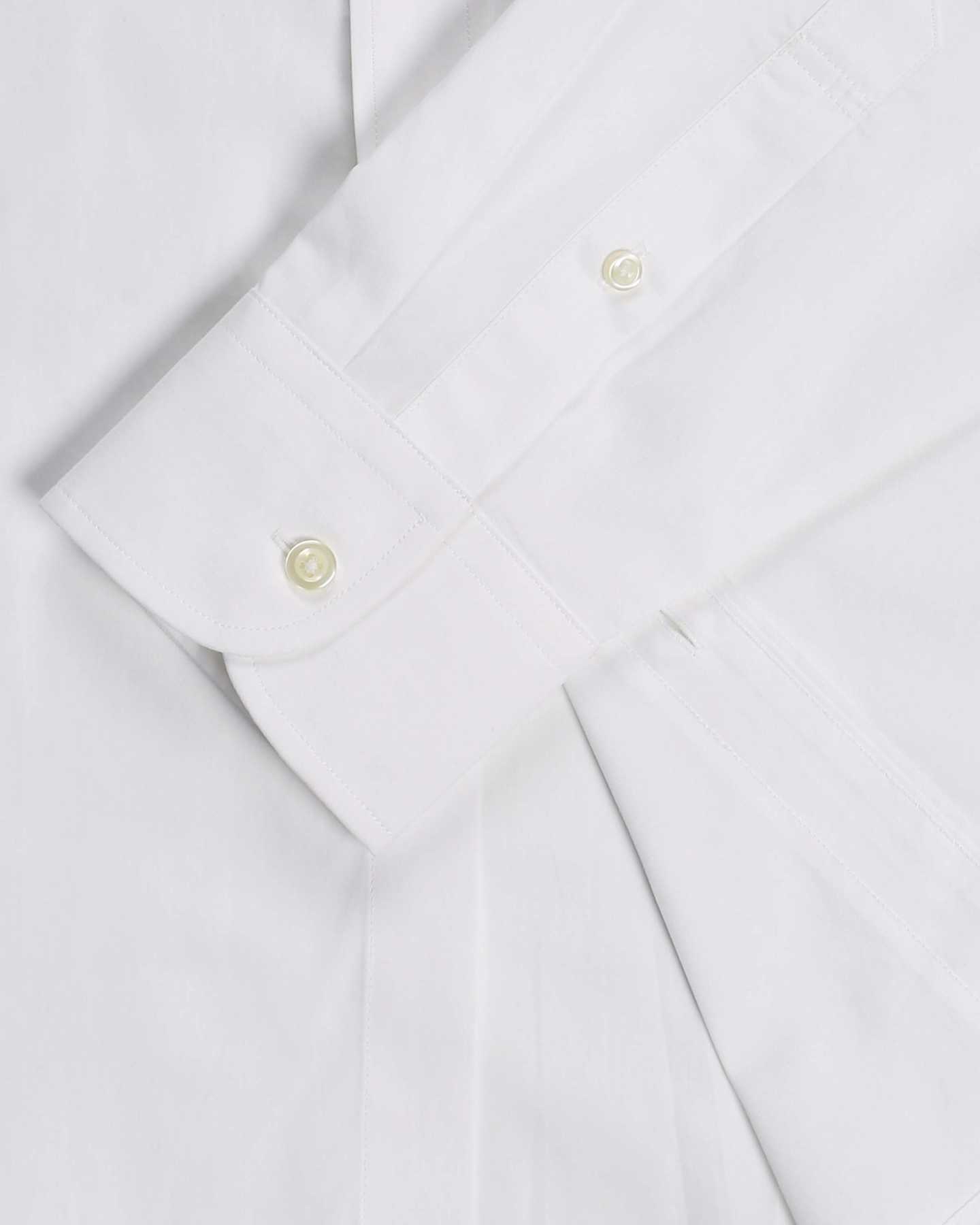 The Untucked Dress Shirt - Solid White - 7 - Thumbnail