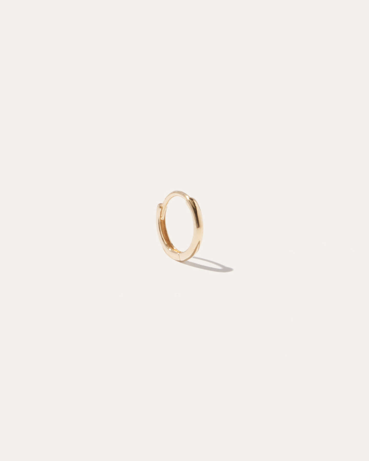 You May Also Like - 14k Gold Solo Mini Hoop - Yellow Gold