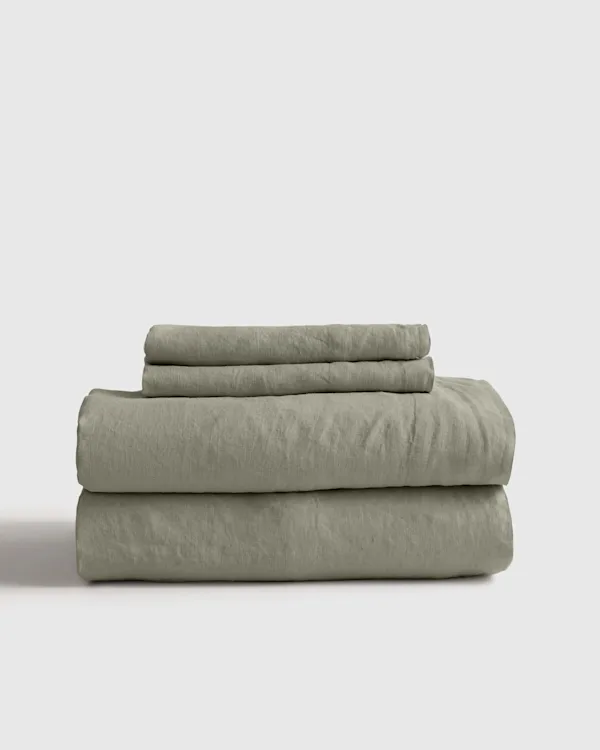 European Linen Sheet Set
