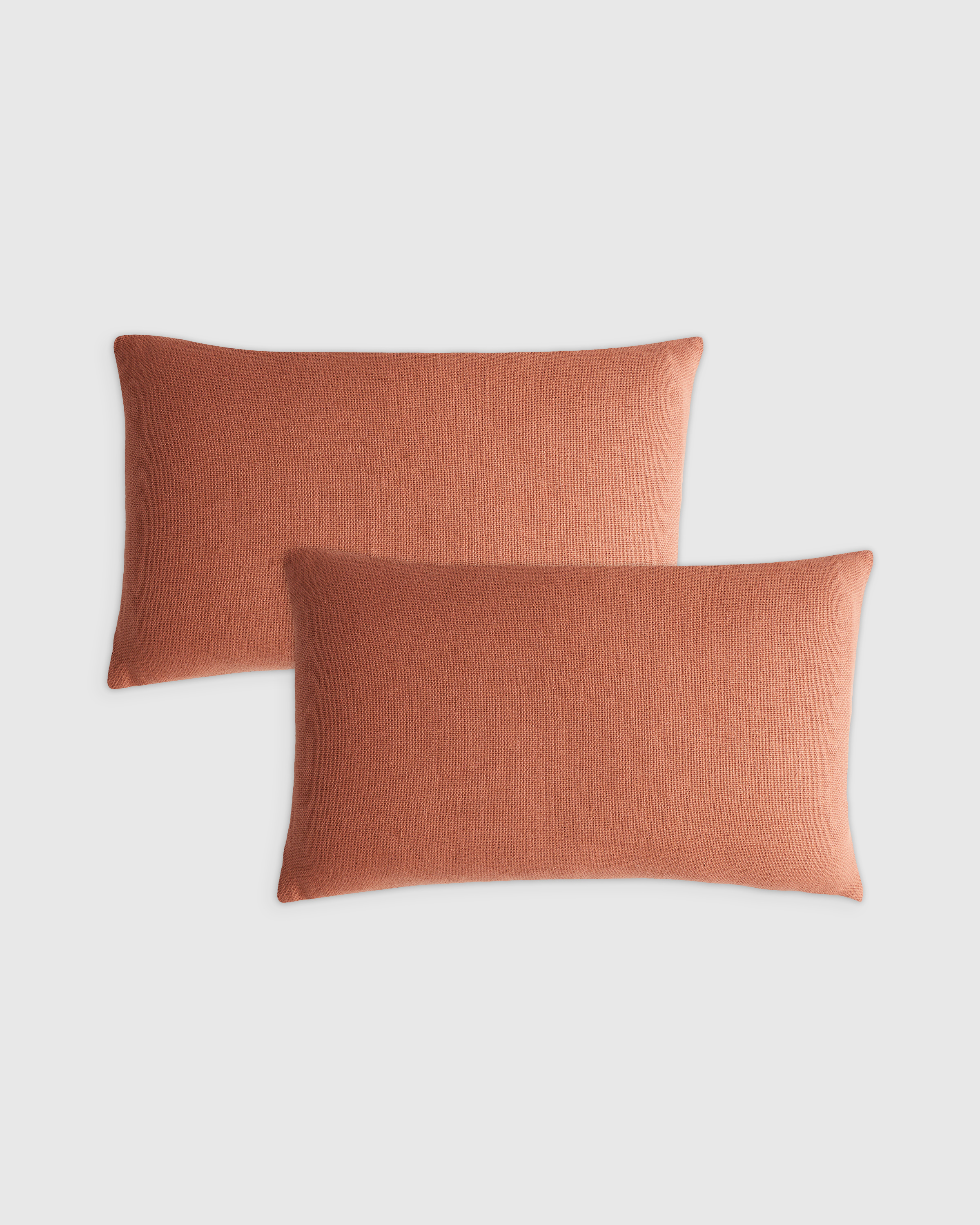 Quince Luxe Linen Pillow Cover Set Of 2 In Neutral
