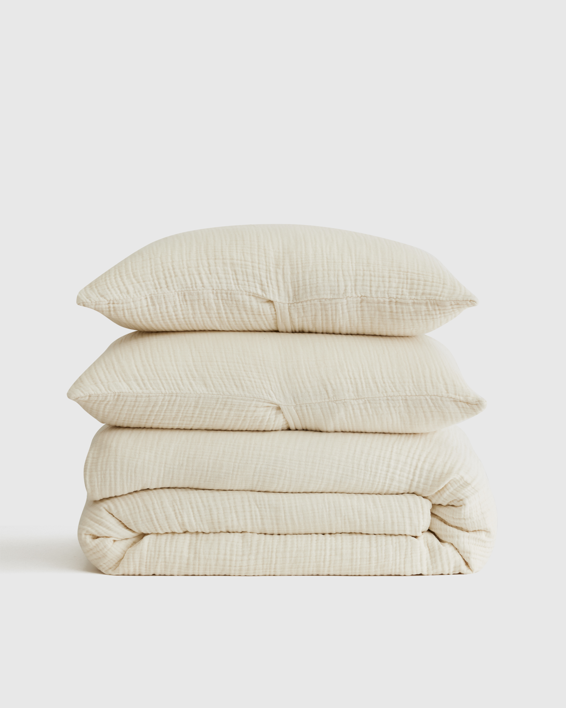 Organic Airy Gauze Duvet Cover Set | Quince