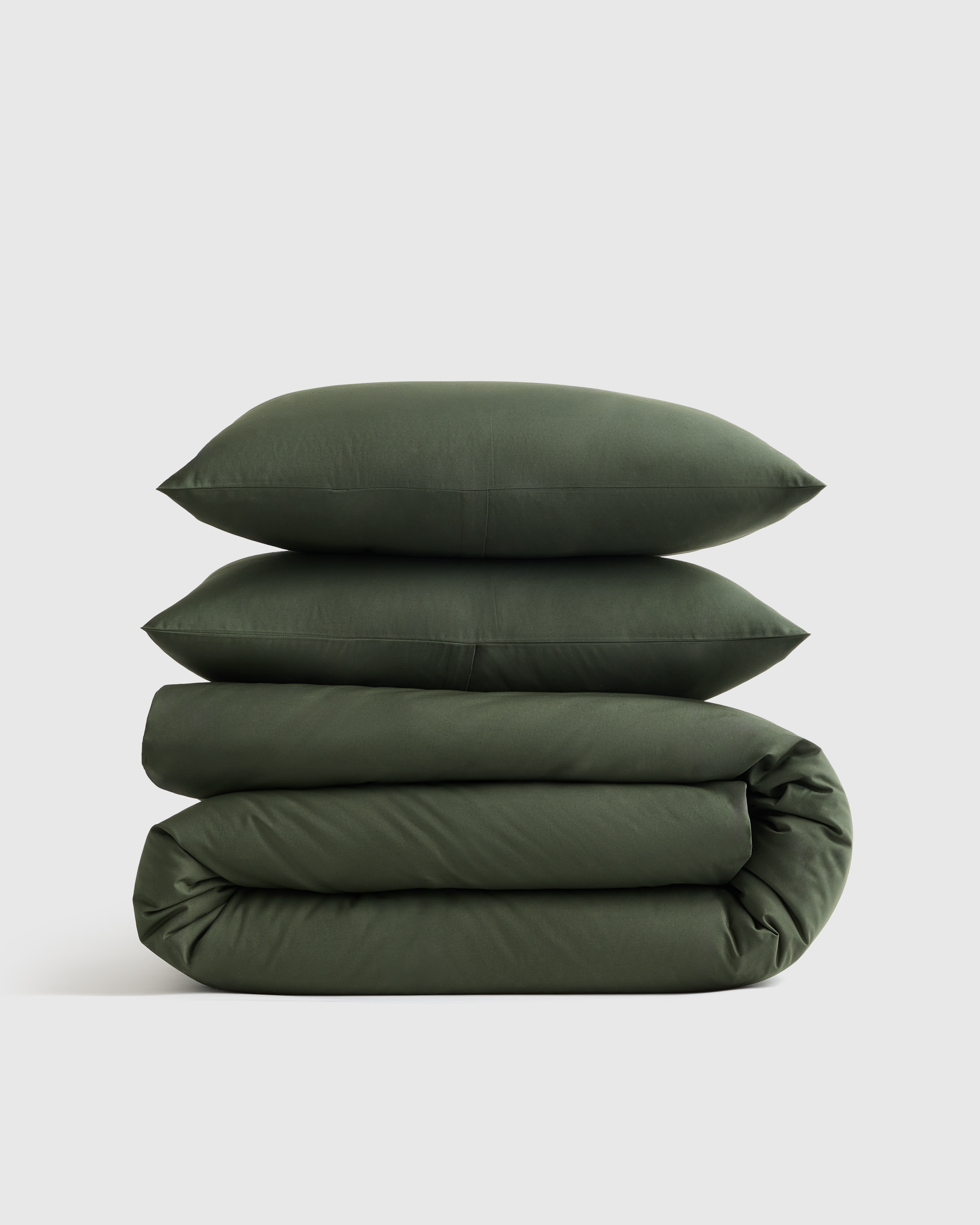 100% Organic Crisp Percale Duvet Cover Set | Quince (Twin) by Quince