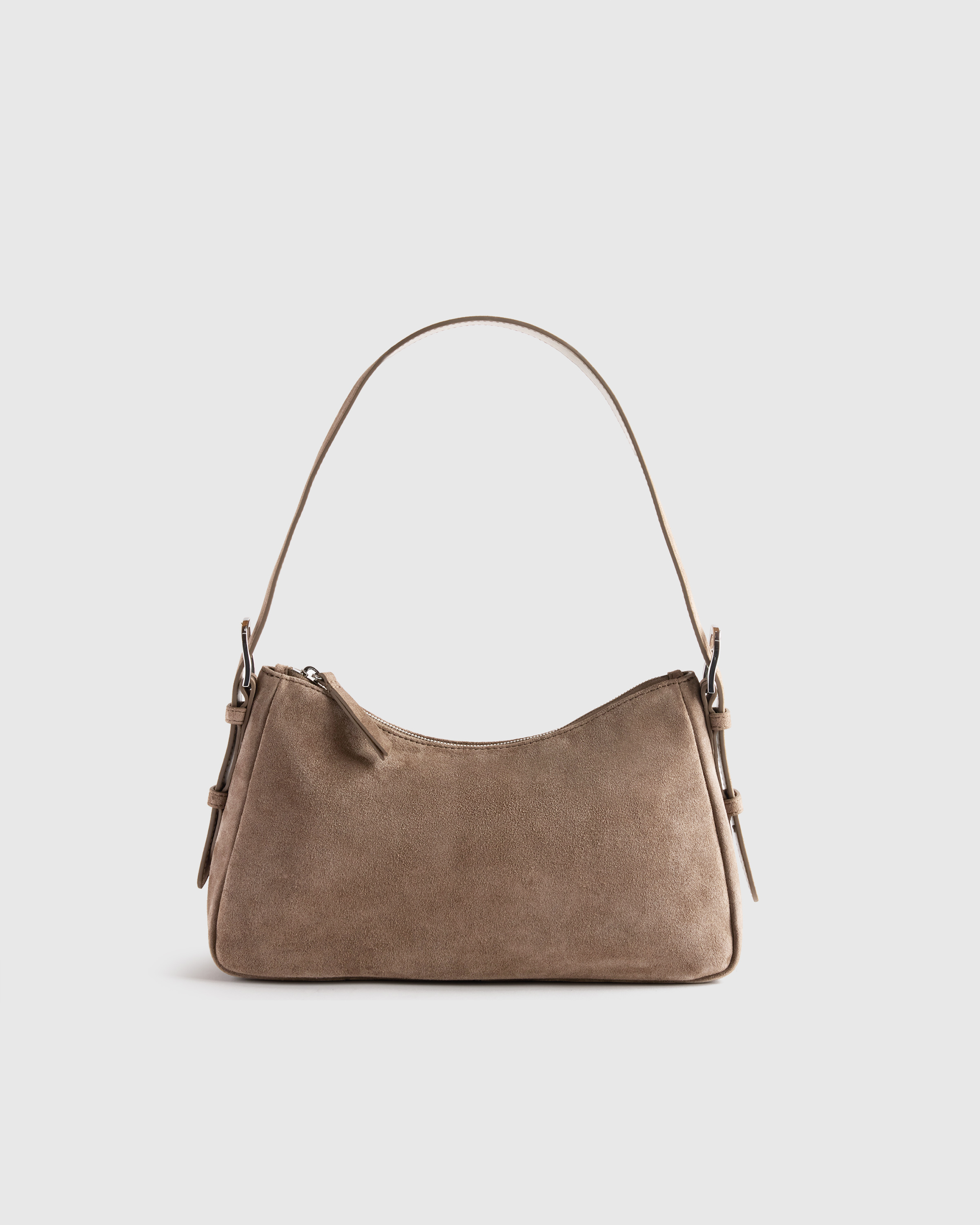 Italian Suede Small Shoulder Bag