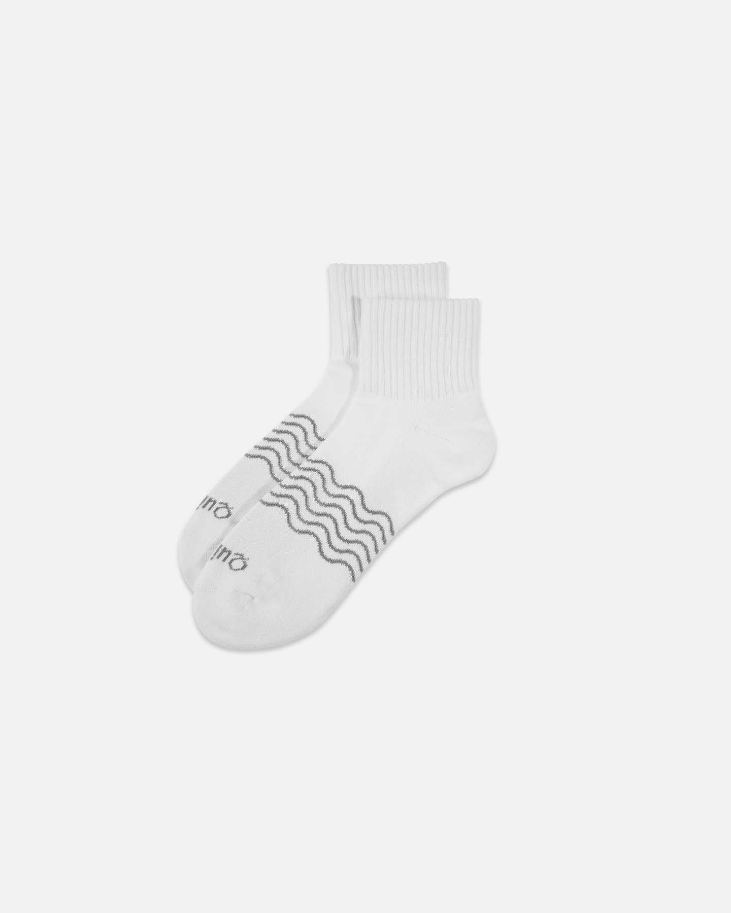 Organic Cotton Quarter Socks (4-Pack) - White - 5 - Thumbnail