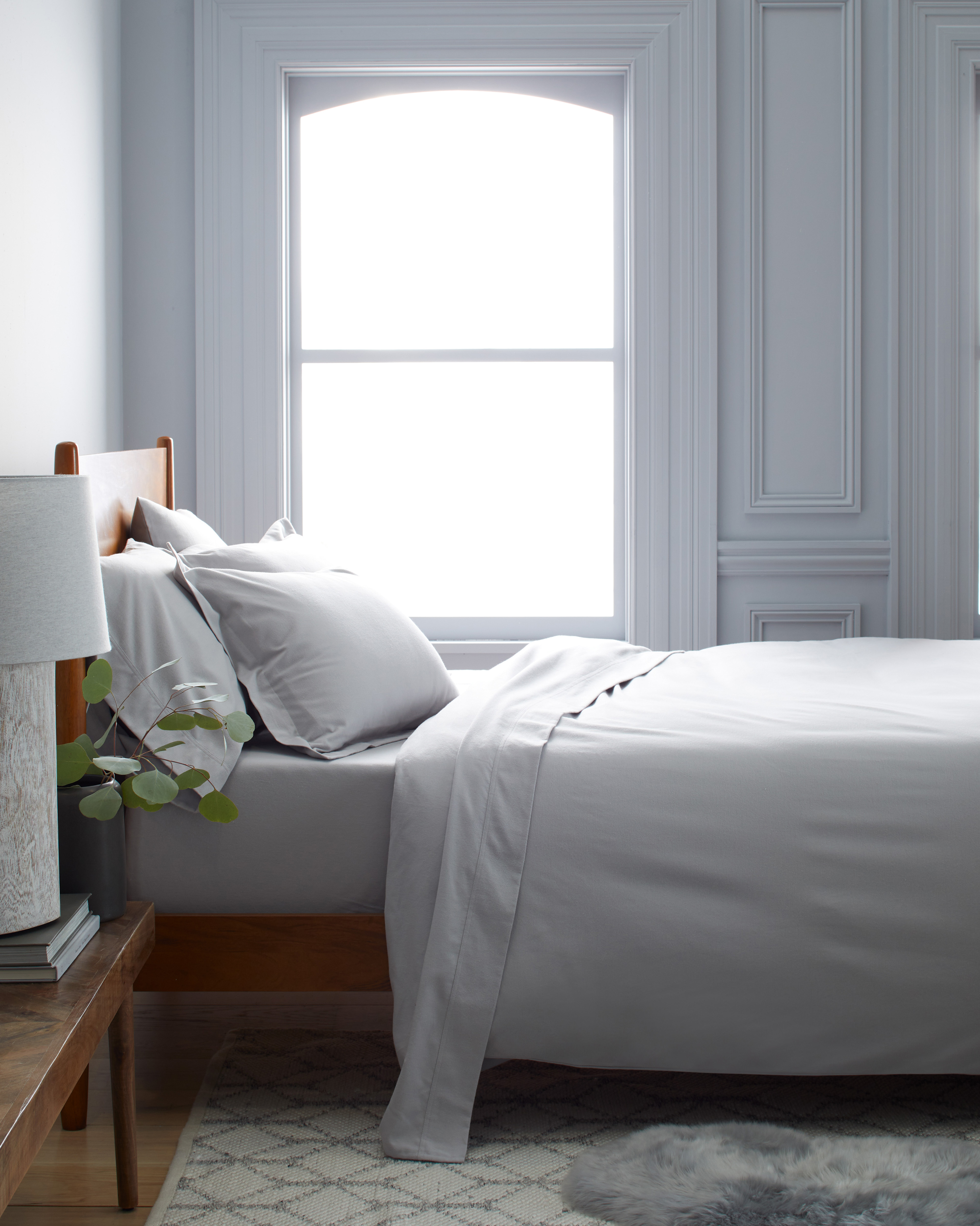 Luxury Organic Flannel Duvet Cover Set - thumbnail 9