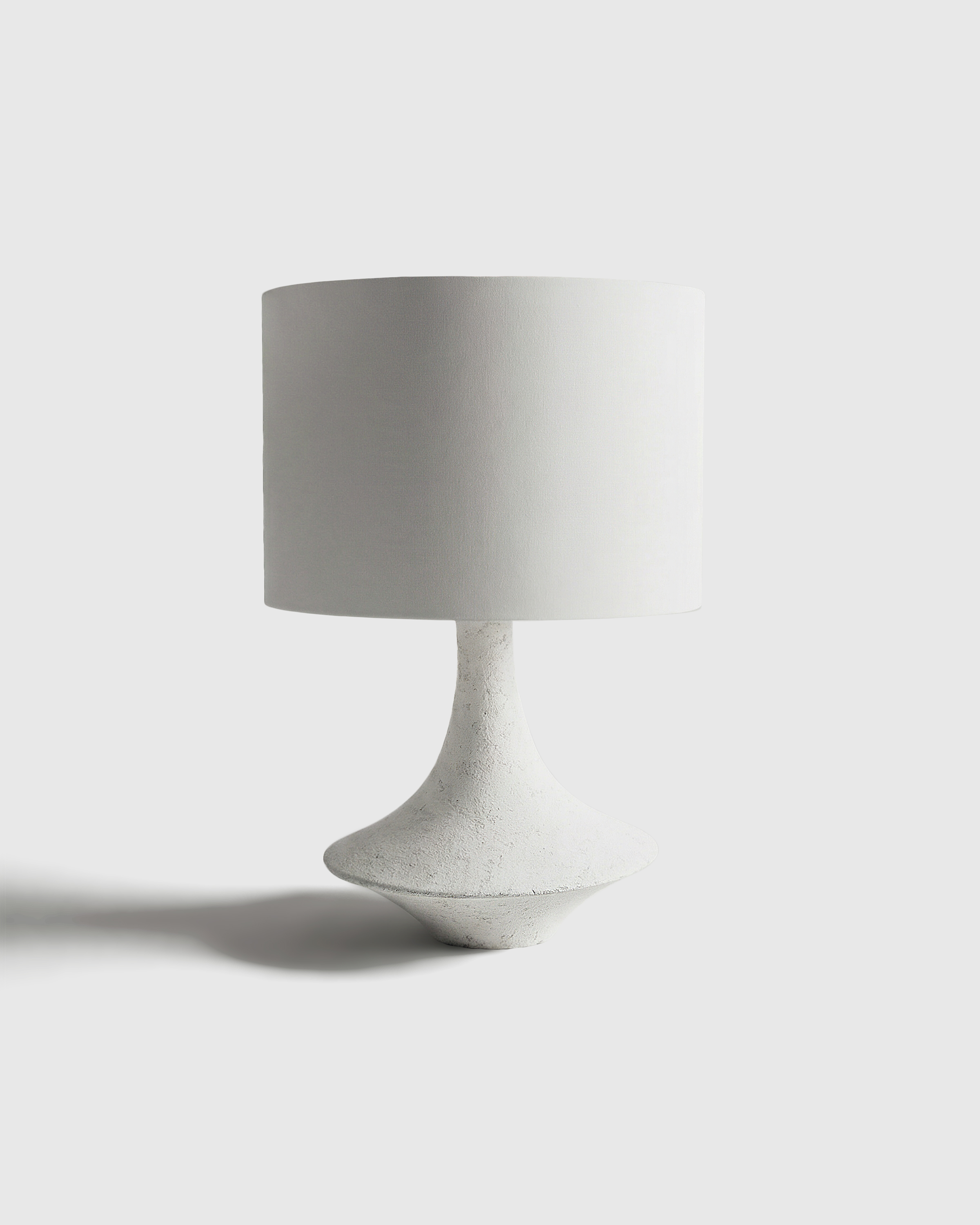 Sculptural Resin Table Lamp