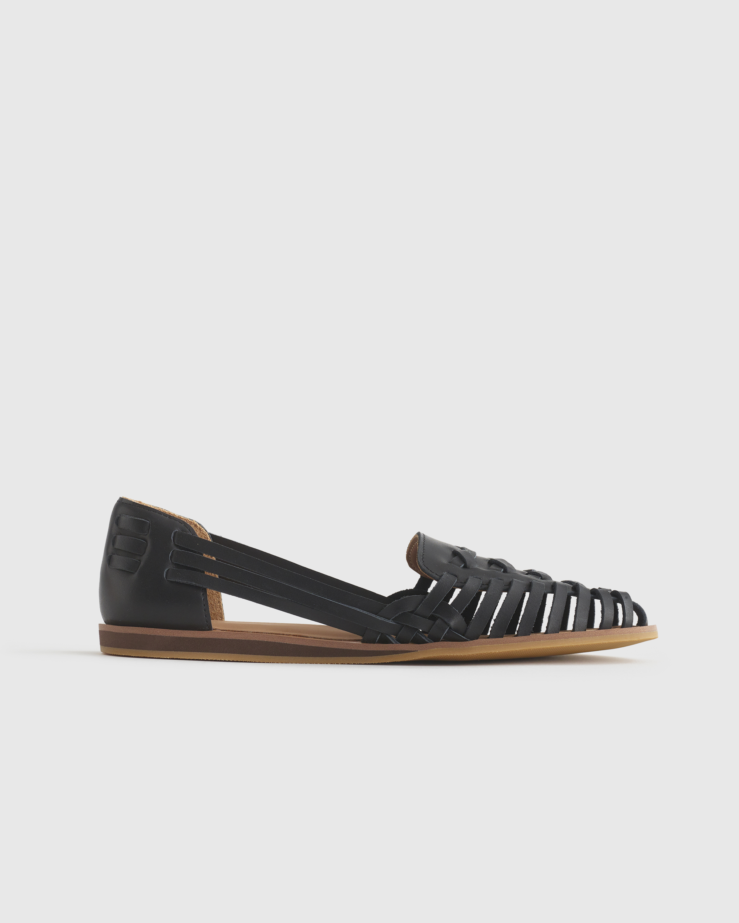 Quince Women's Huarache Flat In Black
