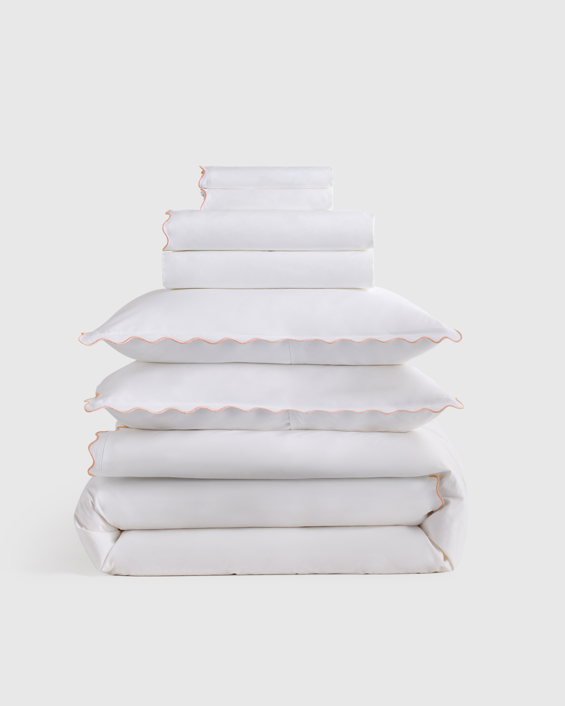 Classic Organic Percale Deluxe Bedding Bundle - King, Espresso