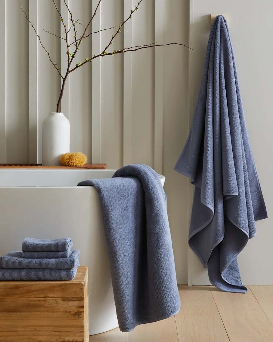Towels Ribbed Mineral Bundle 2470