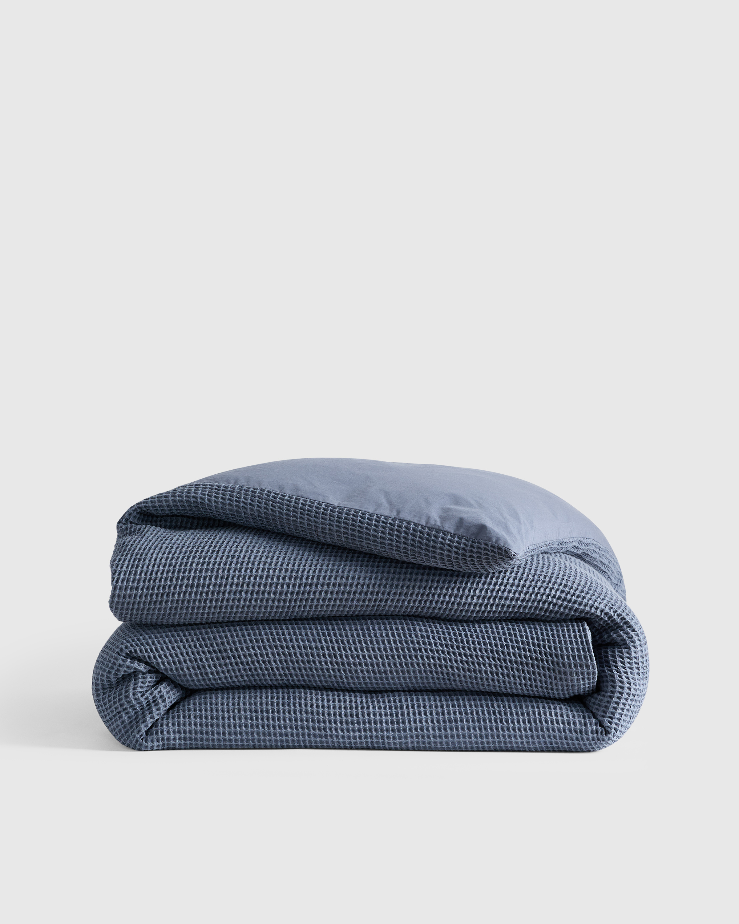 Organic Waffle Duvet Cover