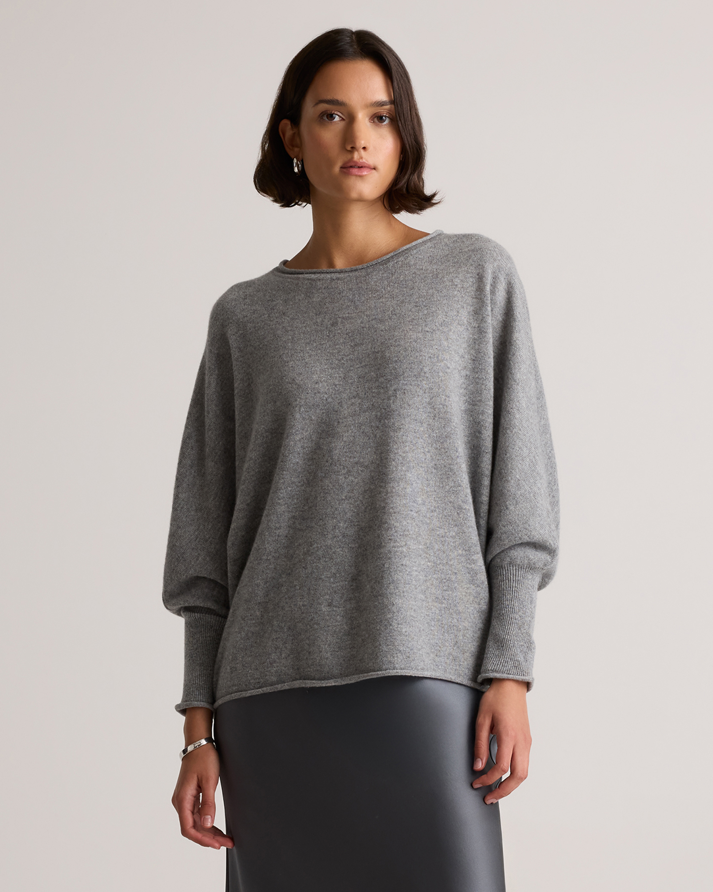 Mongolian Cashmere Batwing Sweater
