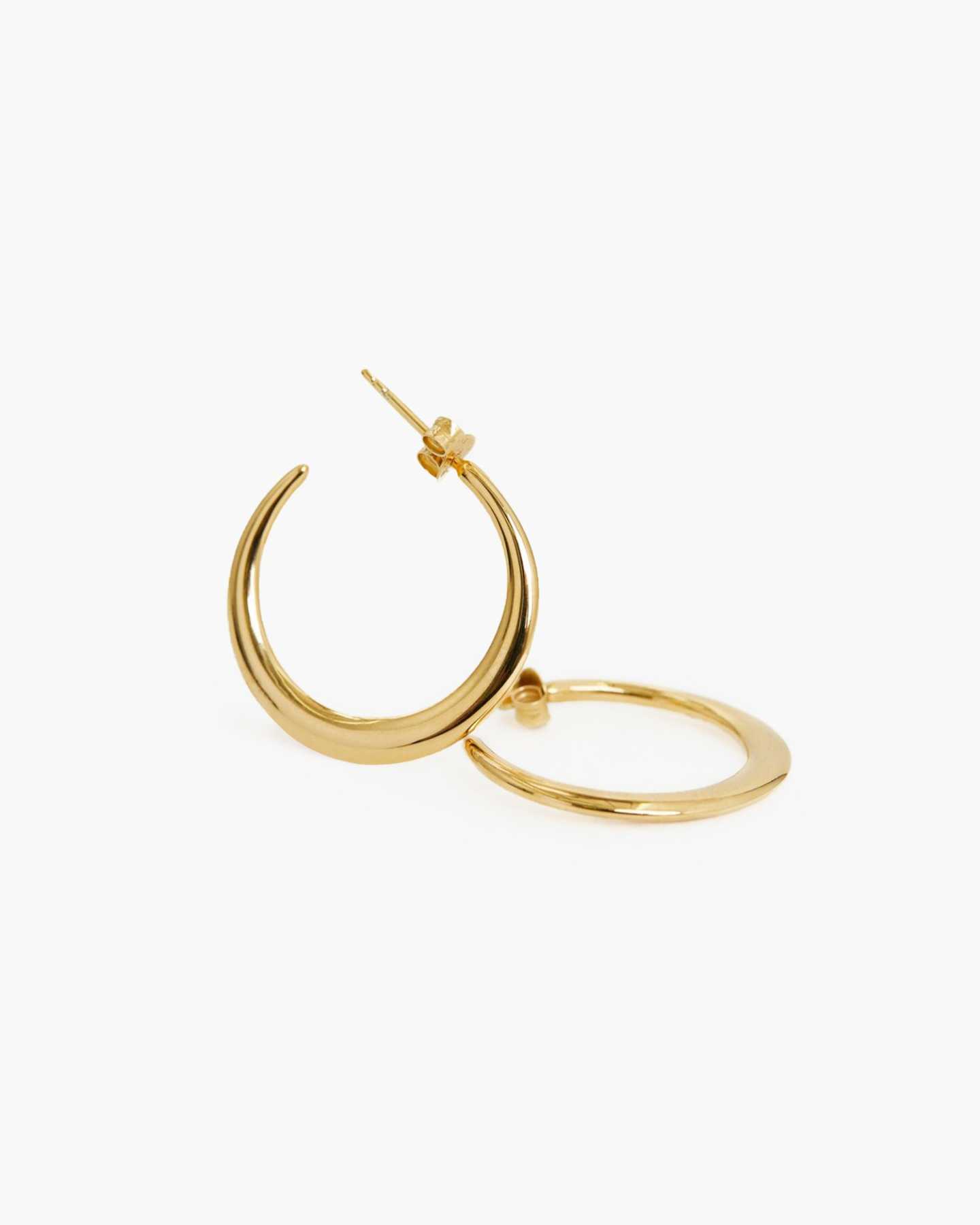 Dress Up Hoops - Gold Vermeil