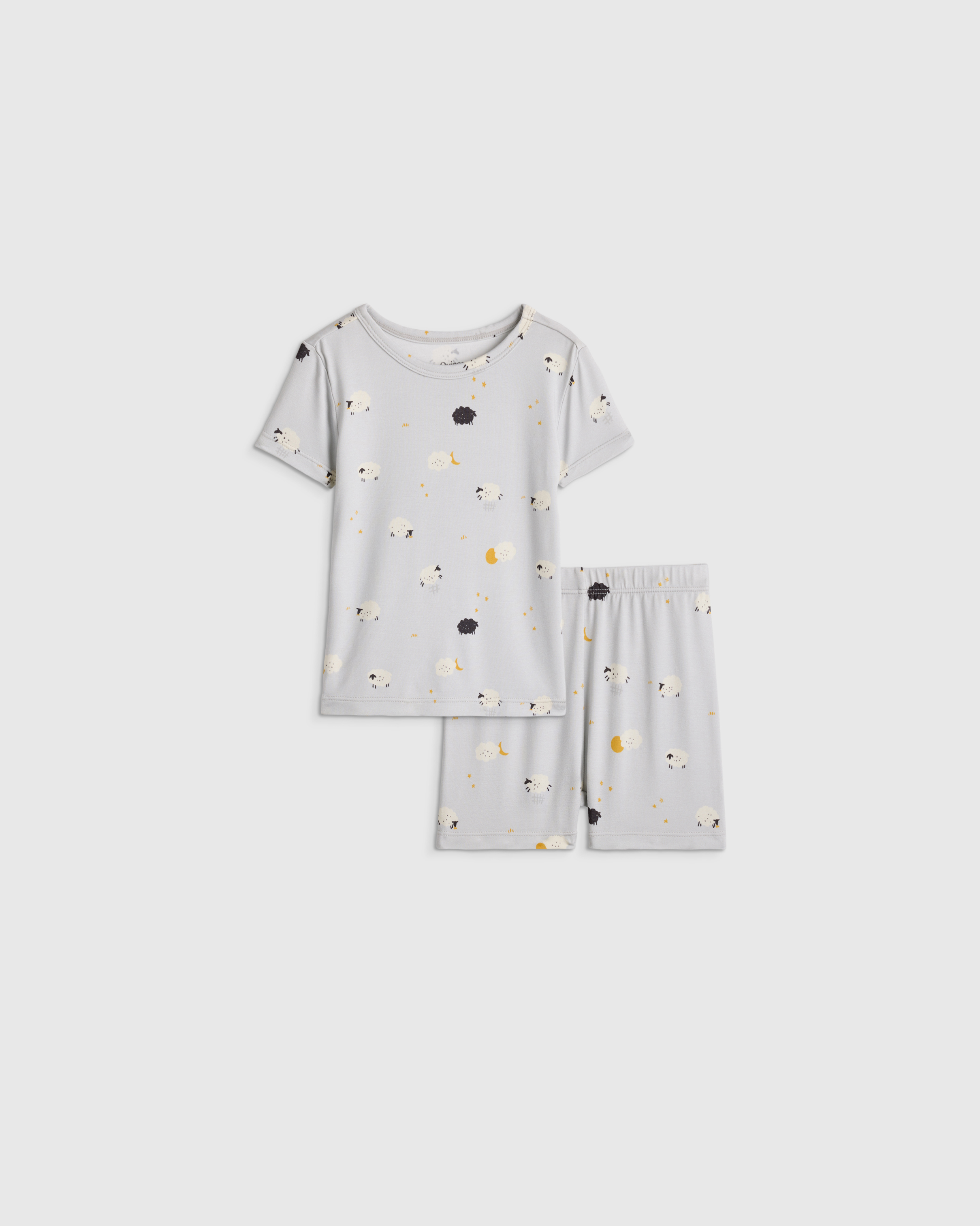 Bamboo Short Sleeve and Shorts Pajama Set - Baby - thumbnail 10