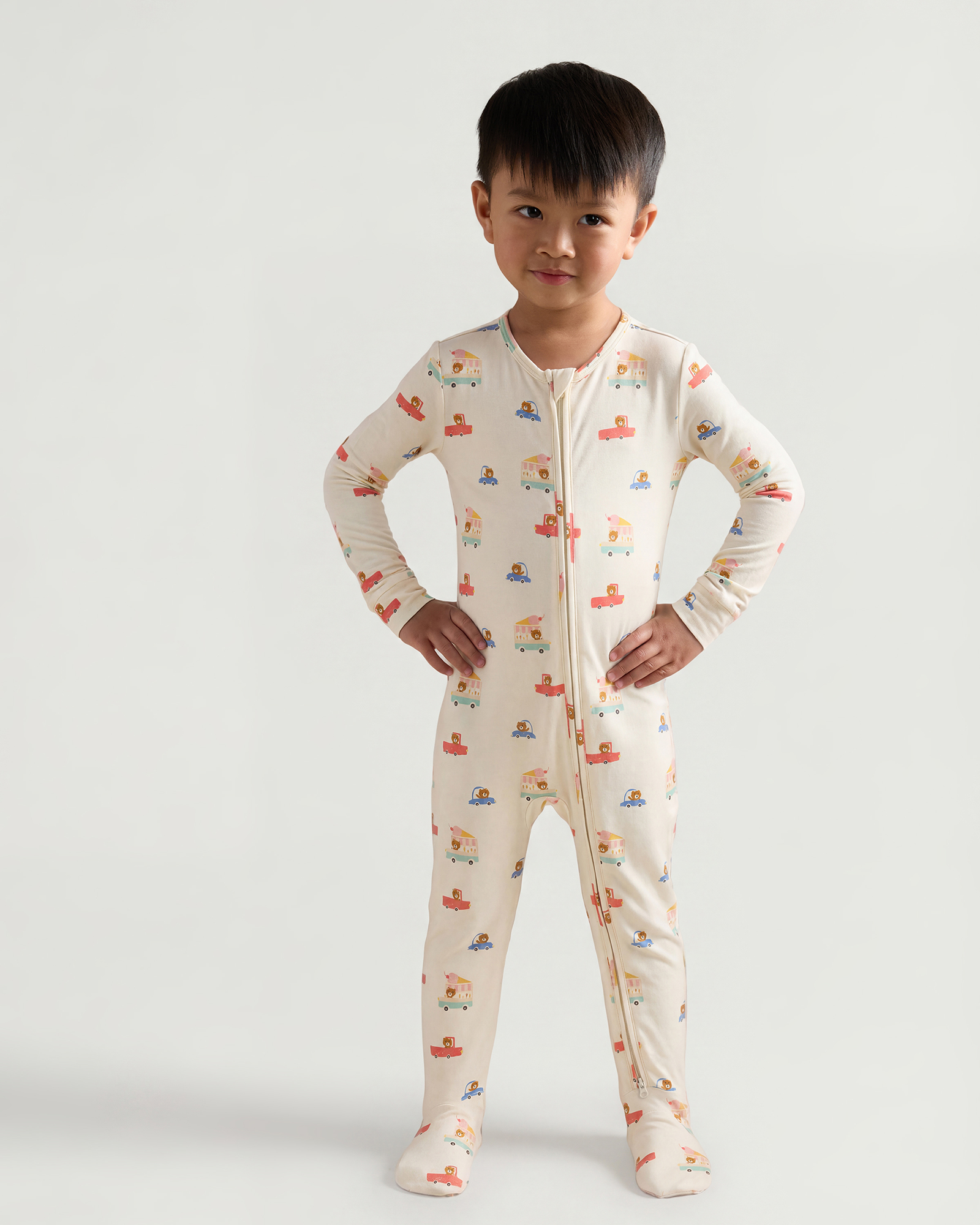 Bamboo Footie Pajama - Toddler - thumbnail 2