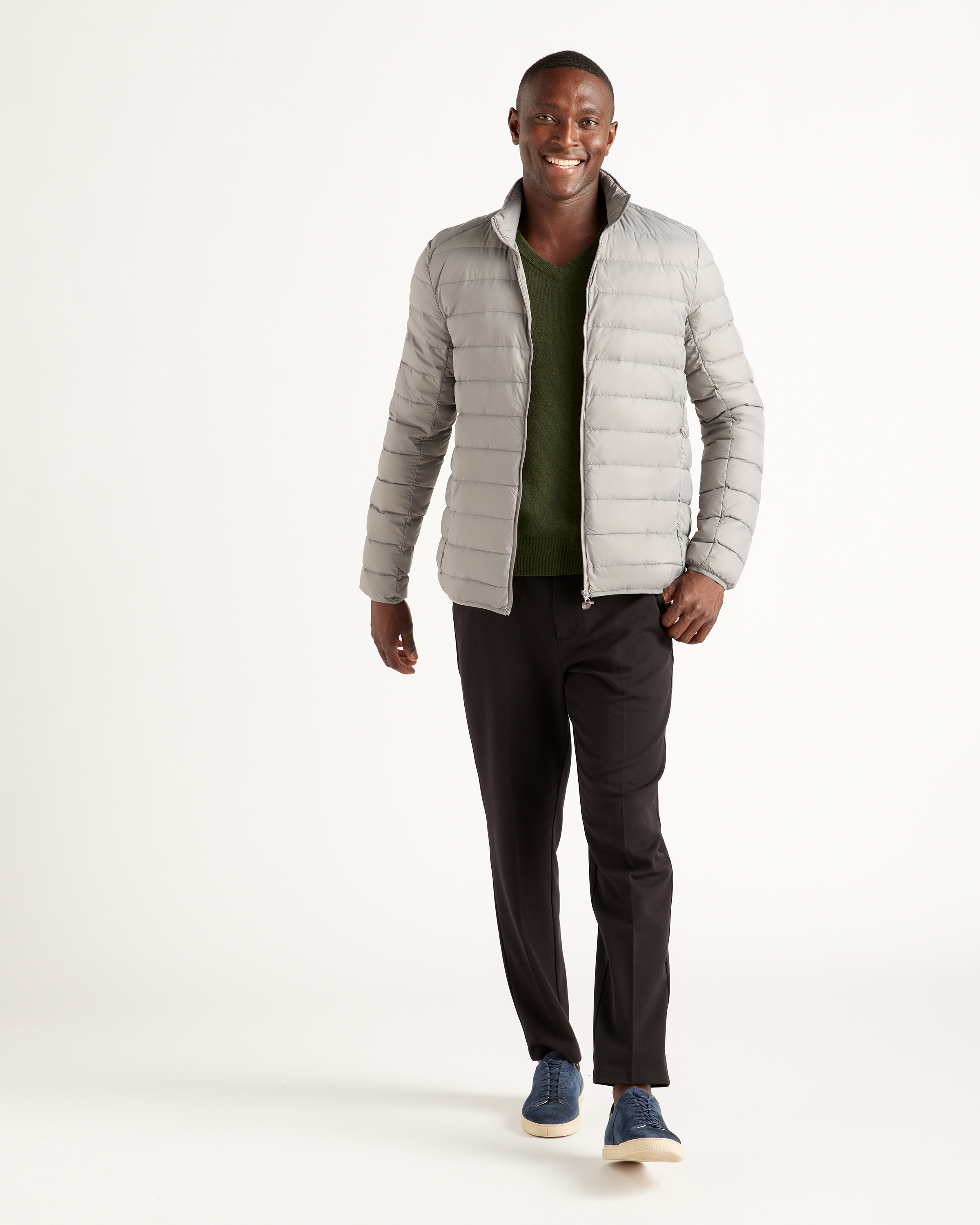 Men's Lightweight Down Puffer Jacket