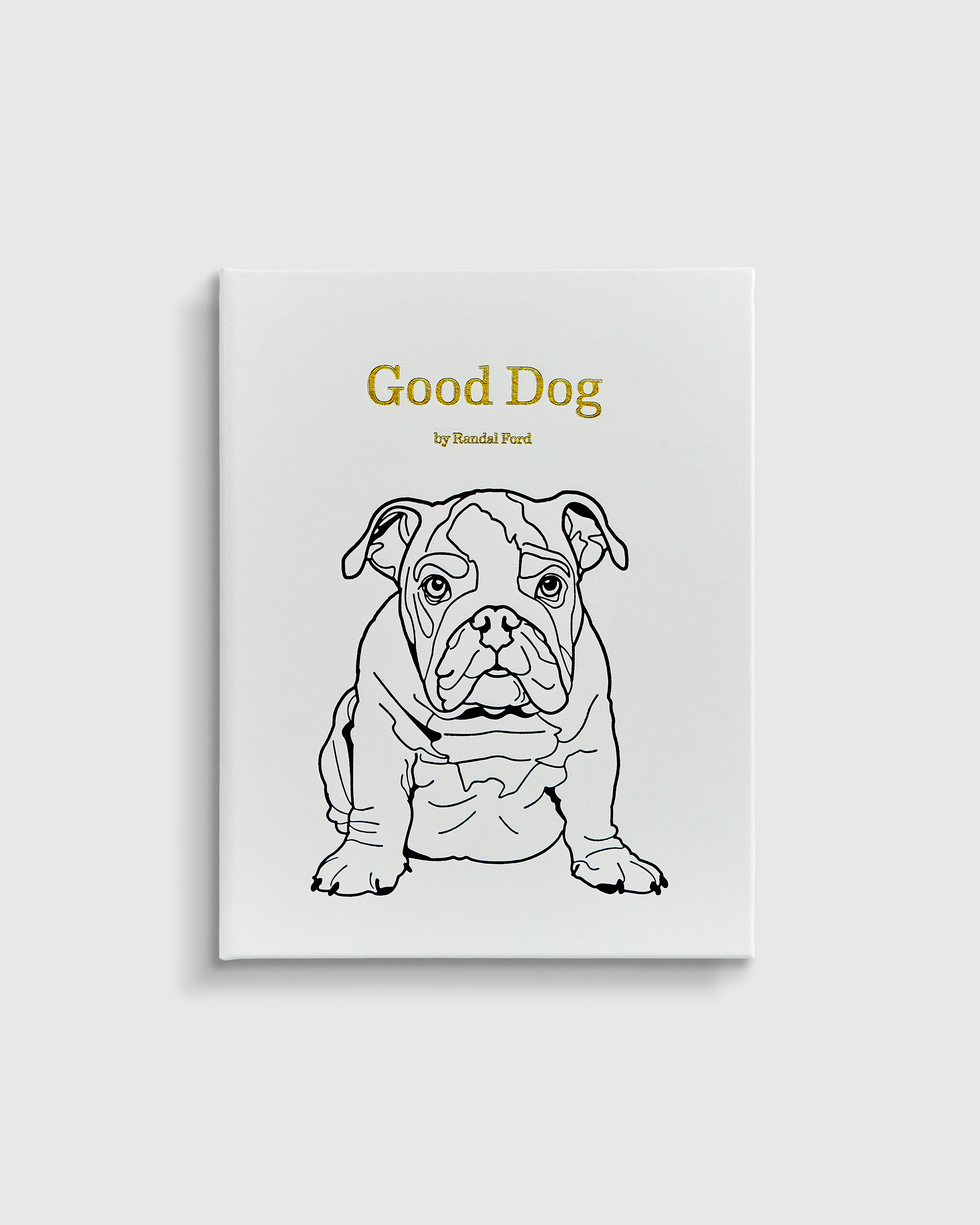 Good Dog Leather Bound Book