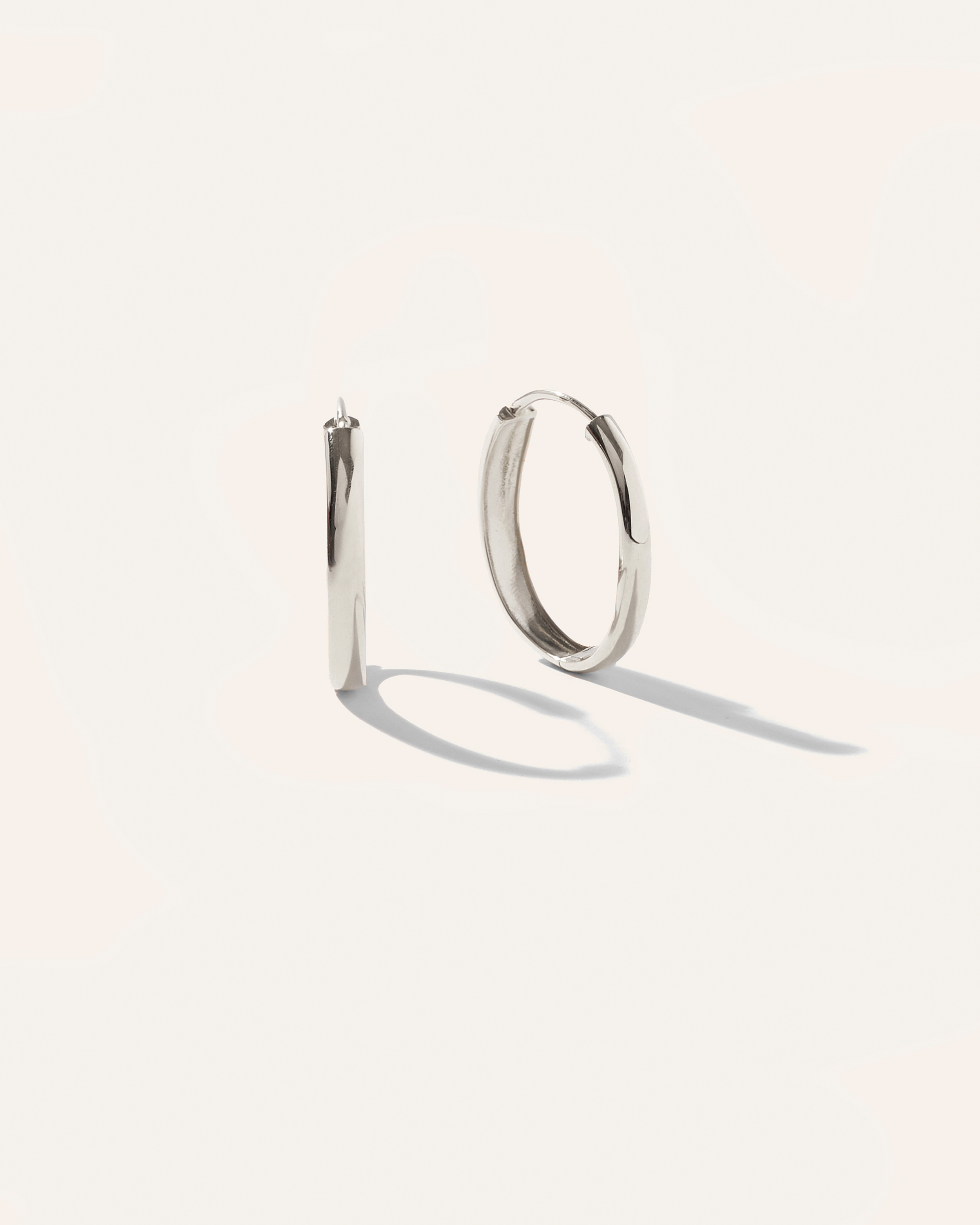 Quince Women's 14k Gold Bold Xlarge Hoop Earrings In Metallic