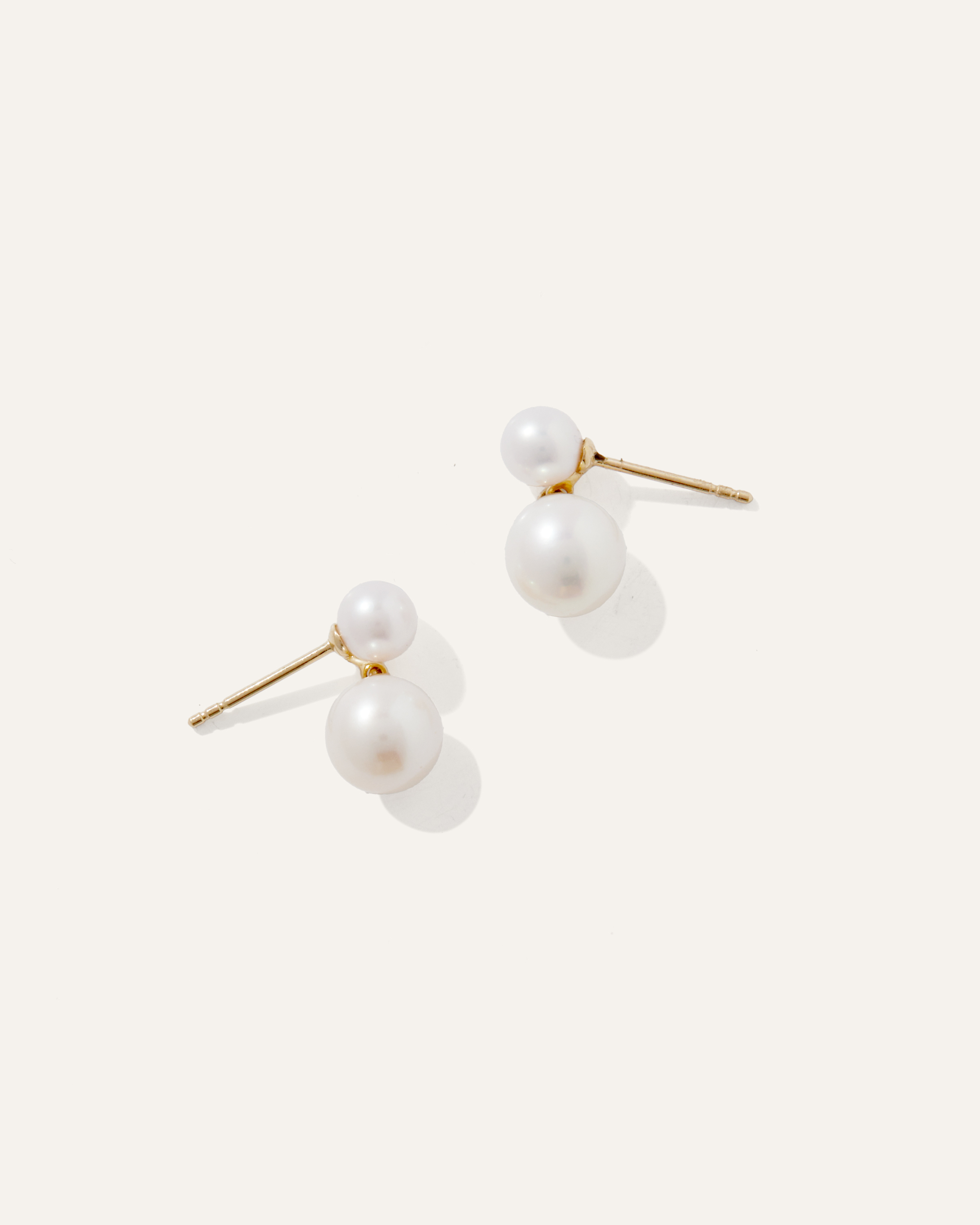Shop Quince Women's 14k Gold Pearl Drop Earrings In Yellow Gold