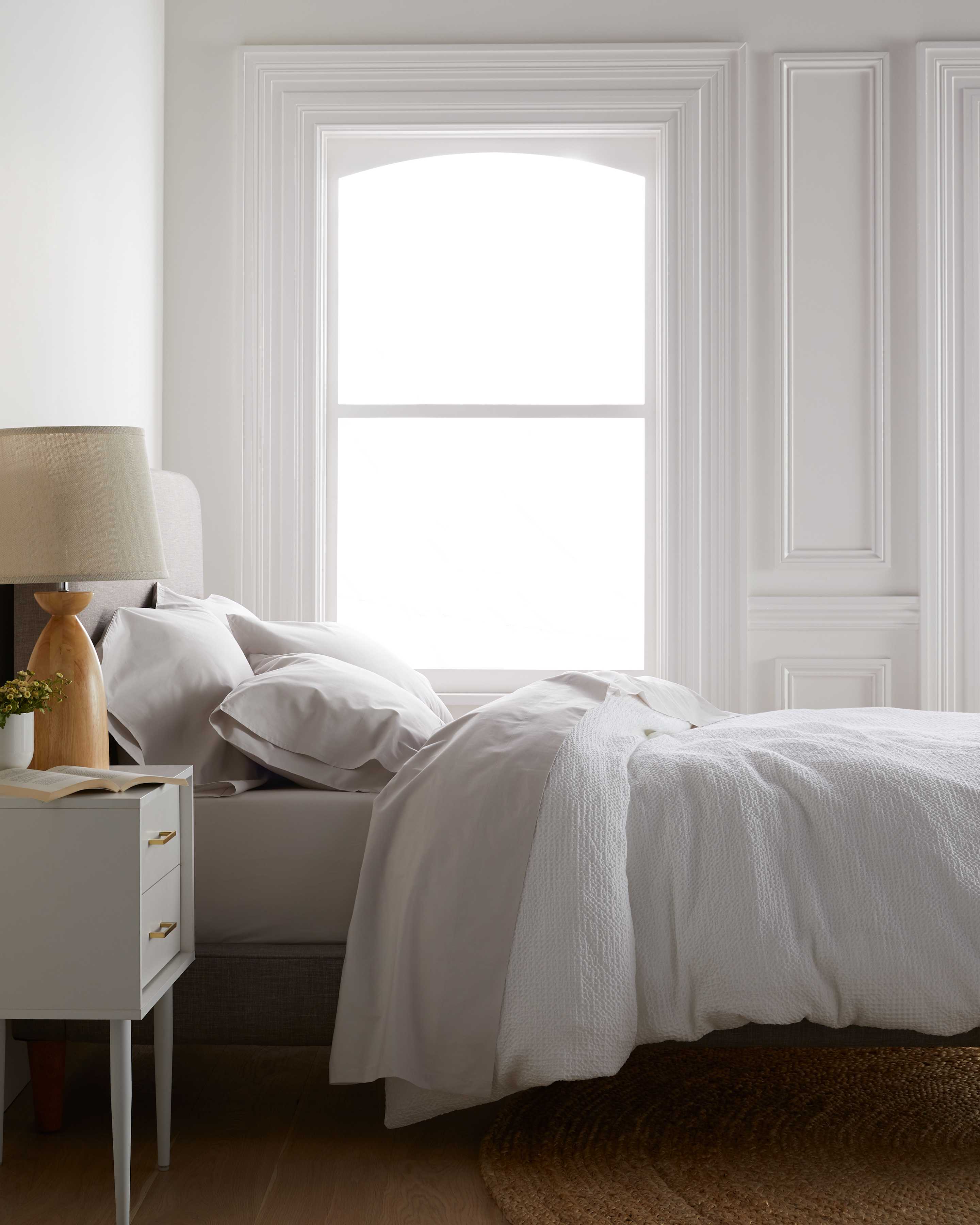 Organic Luxe Waffle Duvet Cover