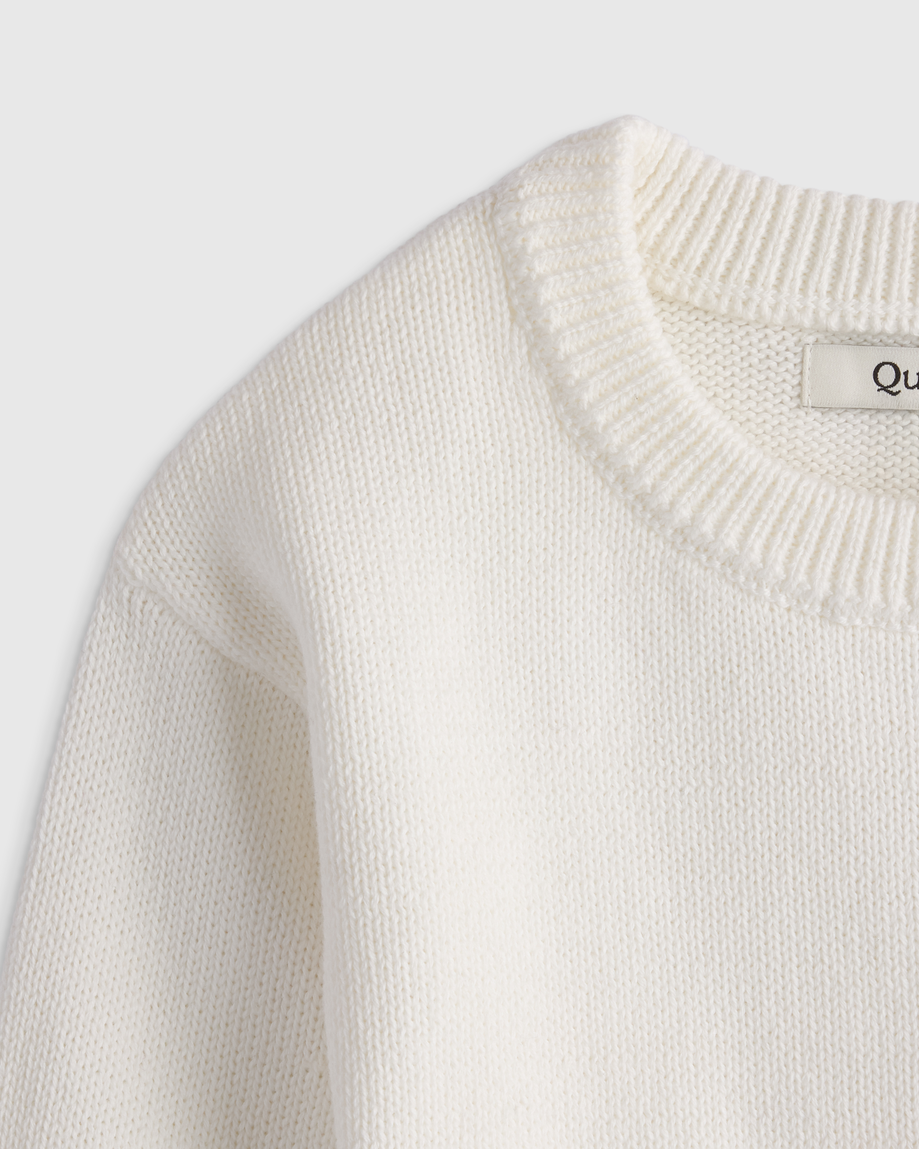 100% Organic Cotton Crewneck Sweater - thumbnail 4