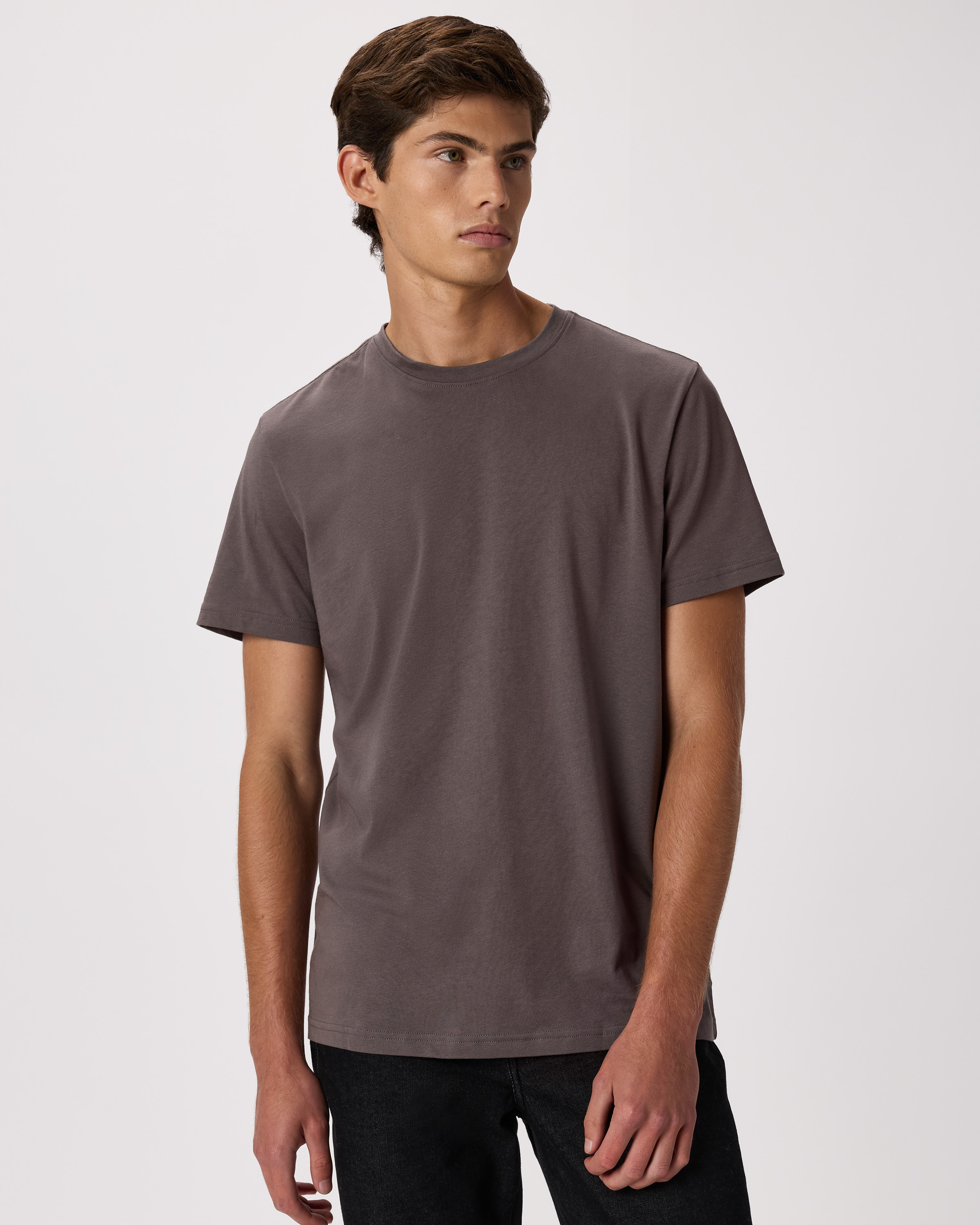 Cotton Modal Crew Neck Tee