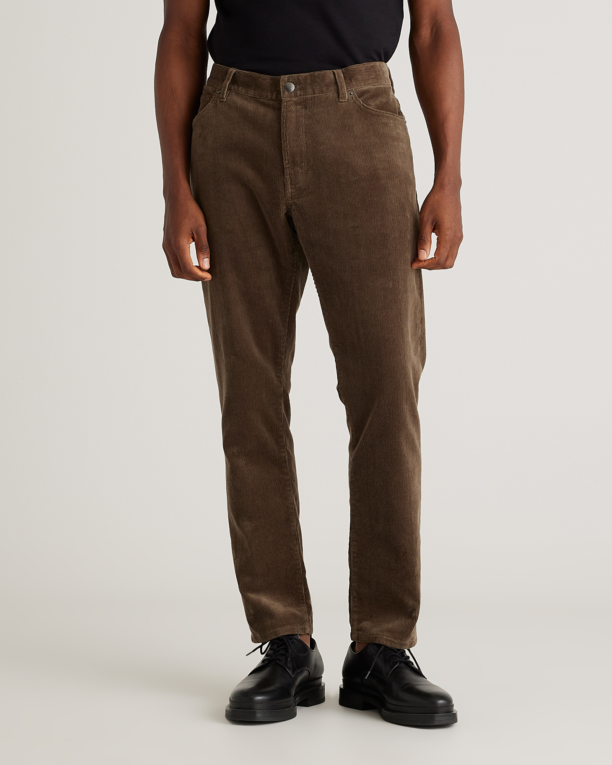 Shop Quince Men's Organic Stretch Corduroy 5-pocket Pants In Seaweed
