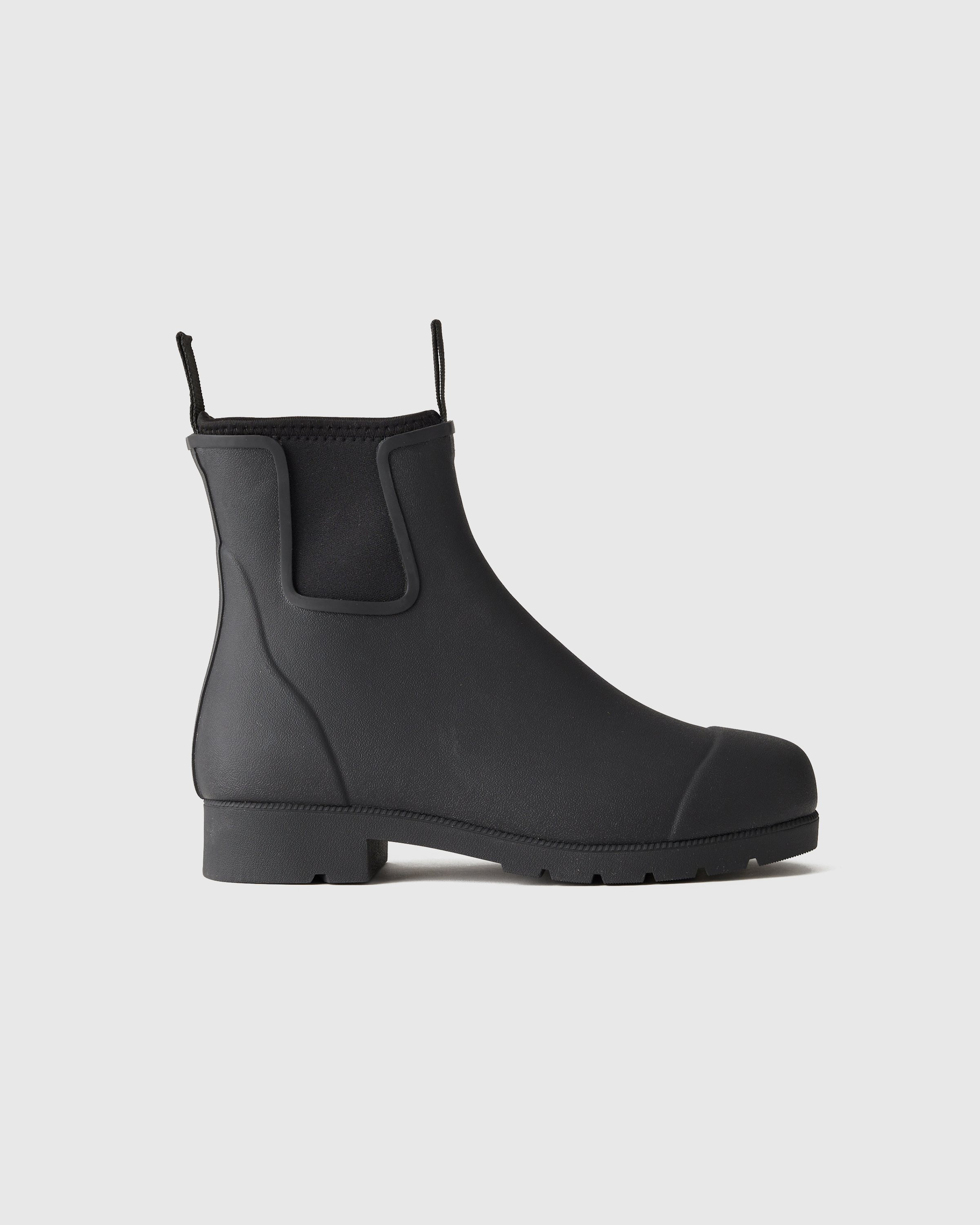 Quince Women's Waterproof Ankle Rain Boot In Black